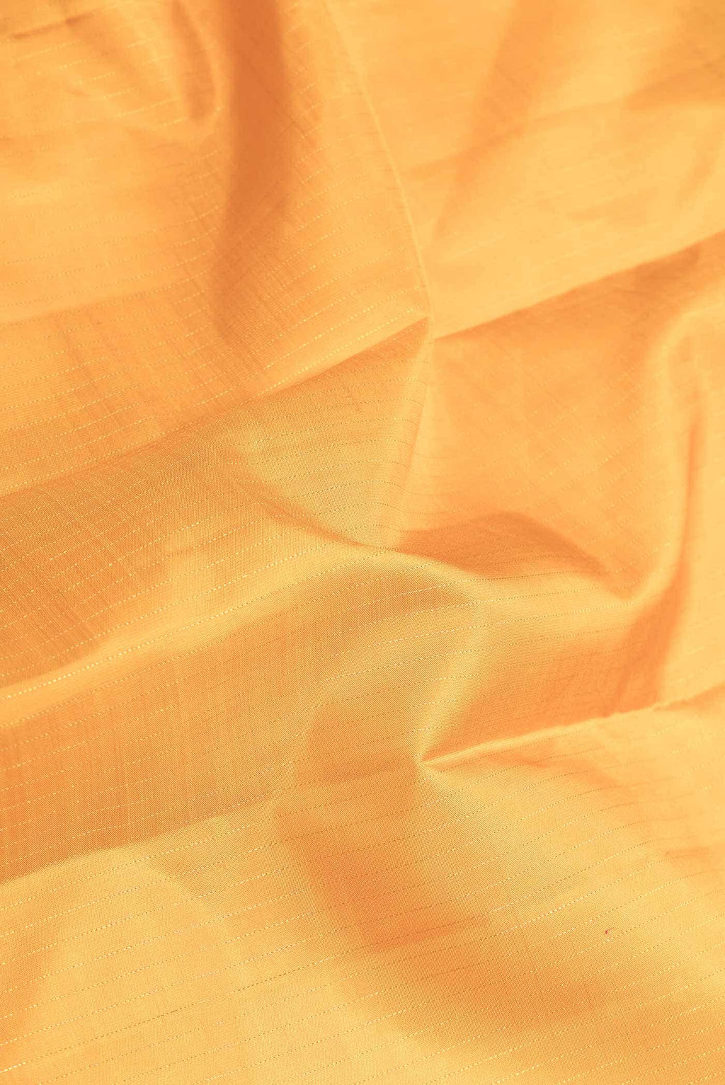 Pure Silk Pure Zari Mustard Dual Tone Kanchipuram Saree