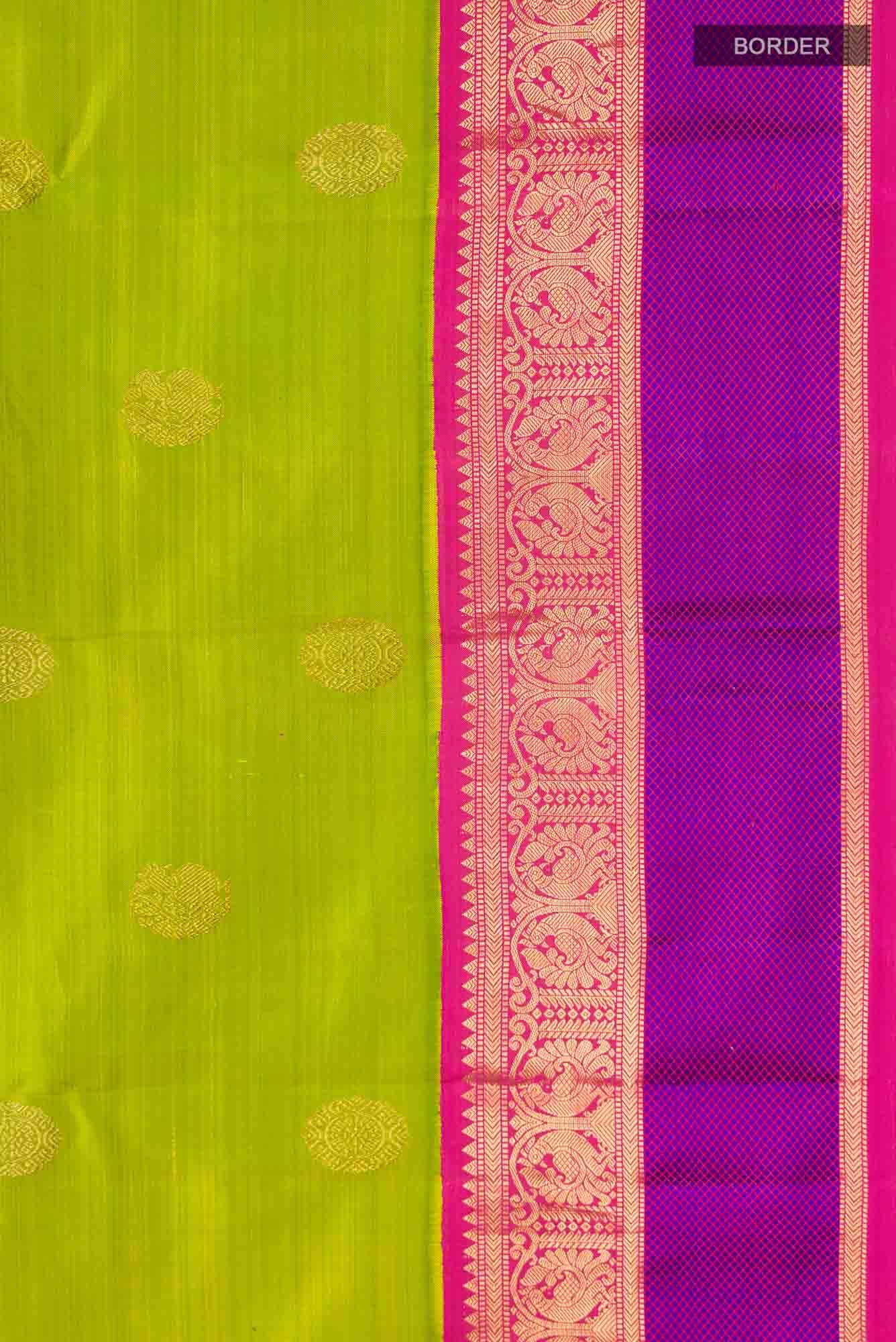 Green Kanchipuram Silk Saree