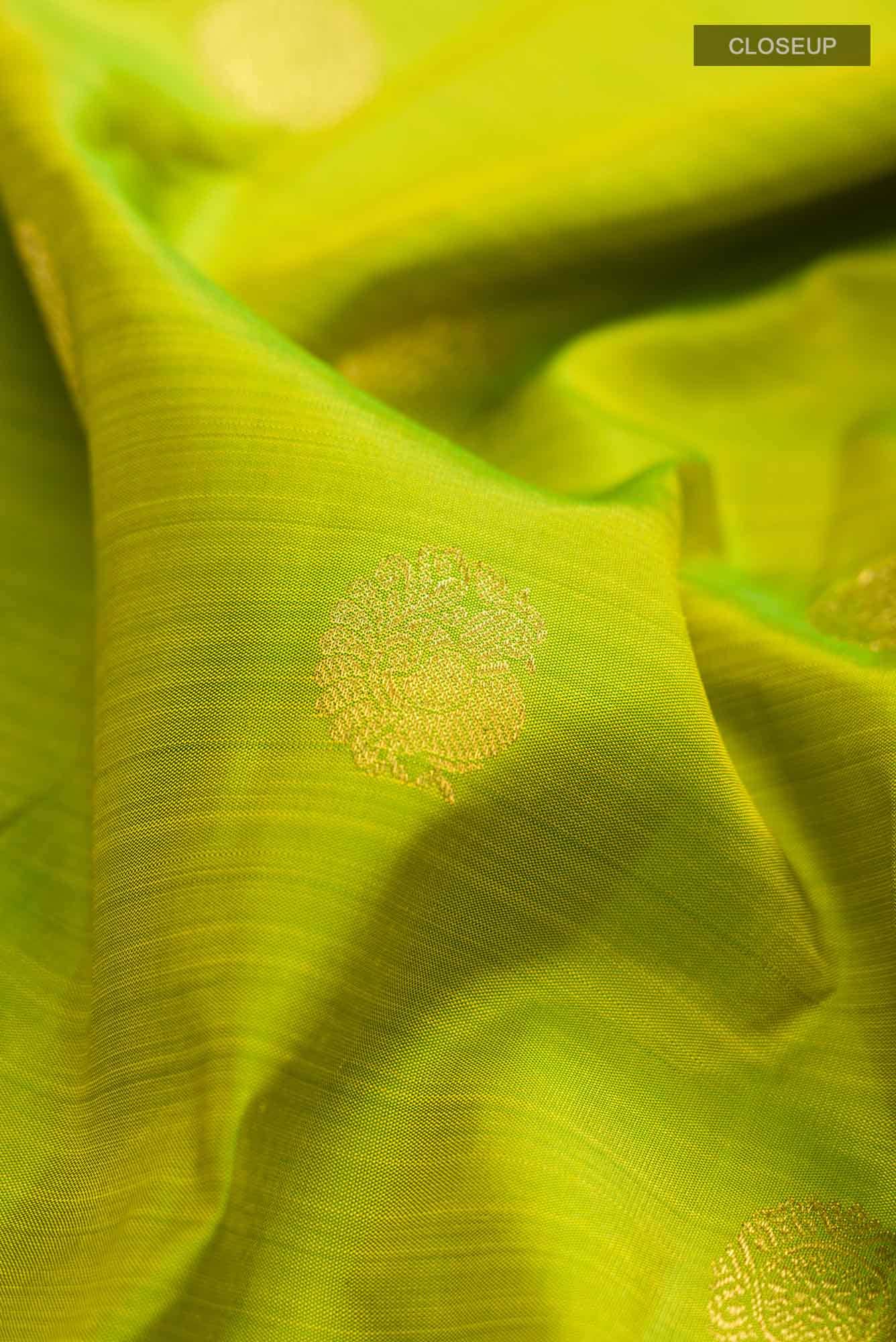 Green Kanchipuram Silk Saree