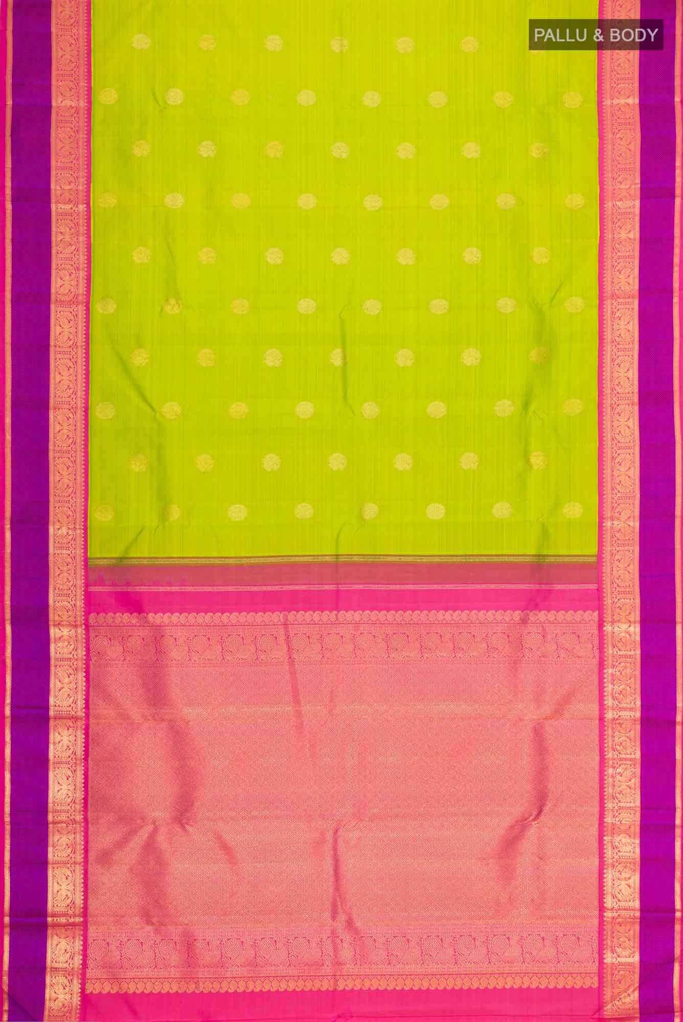 Green Kanchipuram Silk Saree