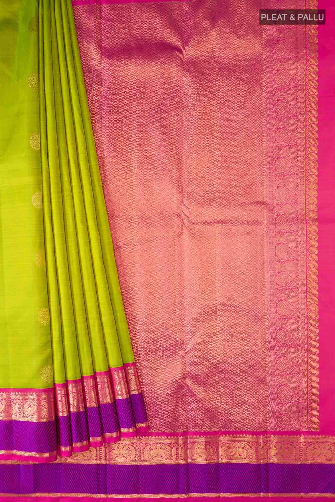 Green Kanchipuram Silk Saree