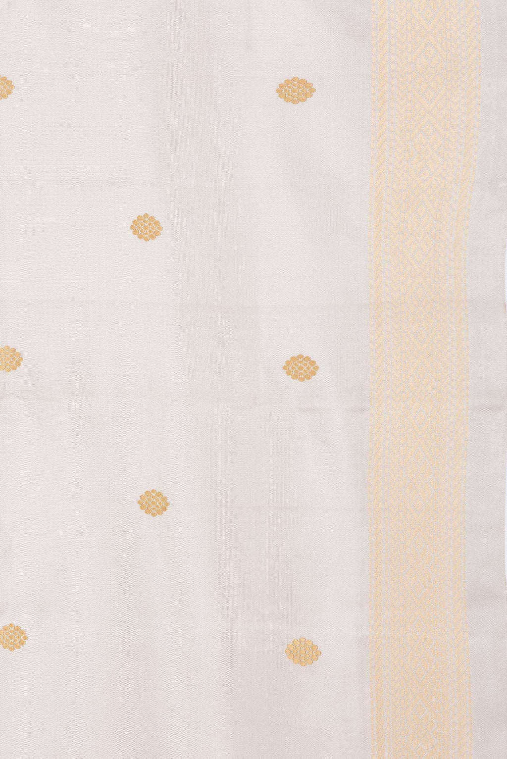 Grey Dual Tone Kanchipuram Silk Saree