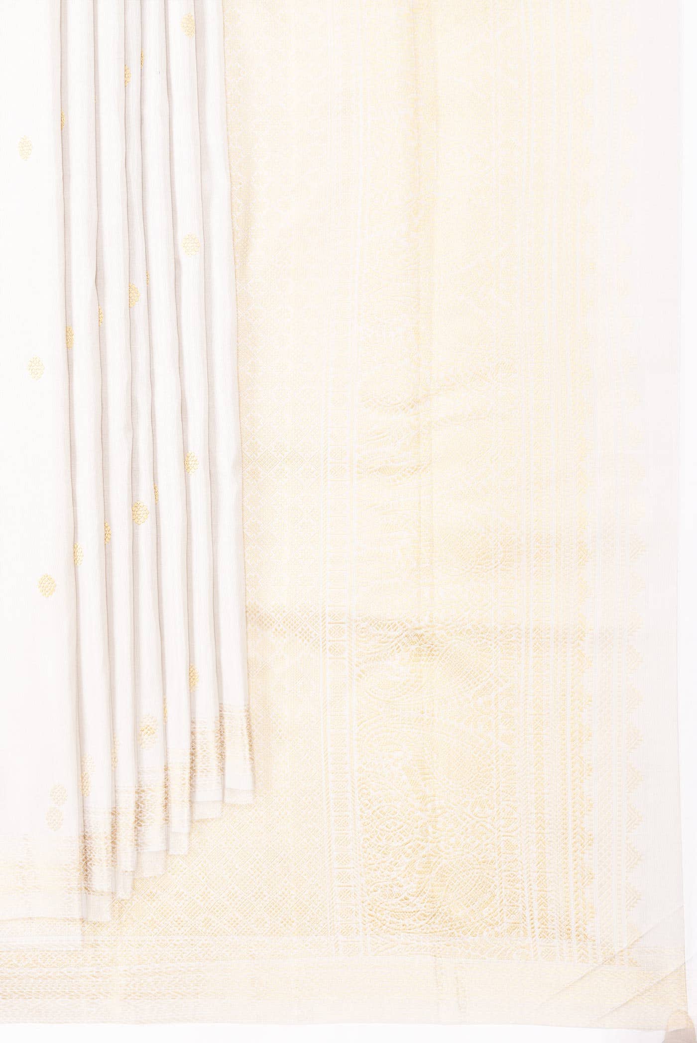 Grey Dual Tone Kanchipuram Silk Saree