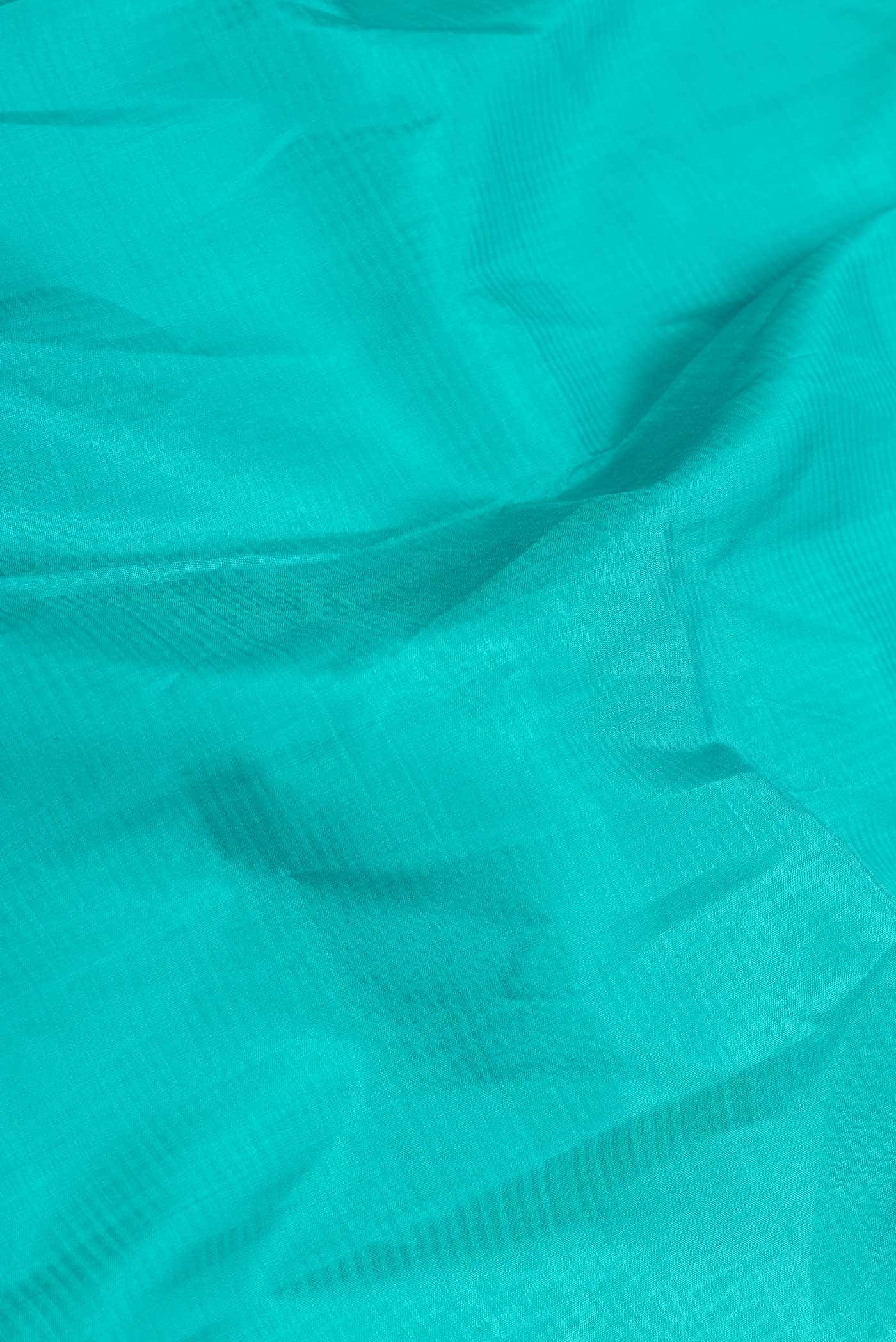 Green Dual Tone Kanchipuram Silk Saree