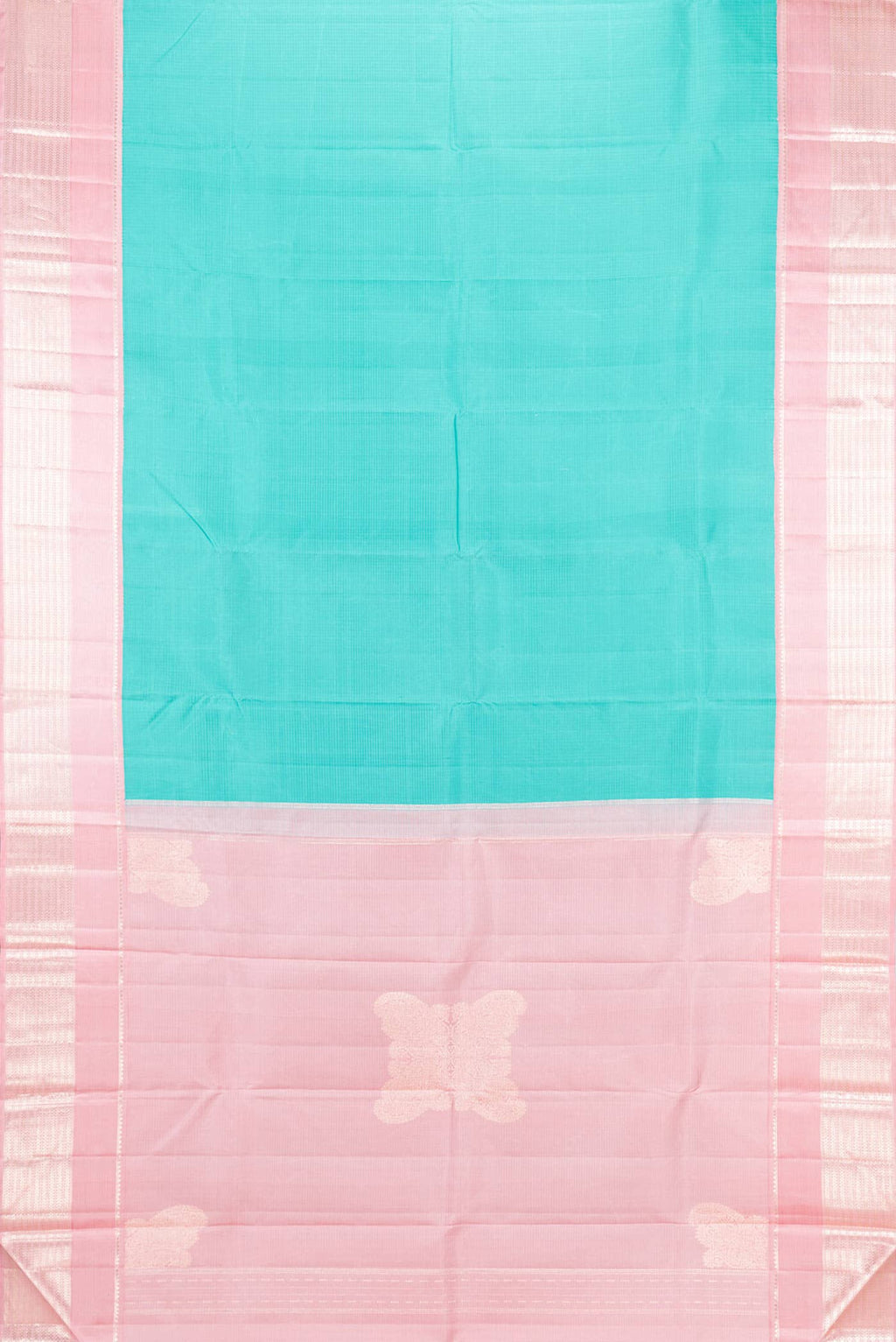 Green Dual Tone Kanchipuram Silk Saree