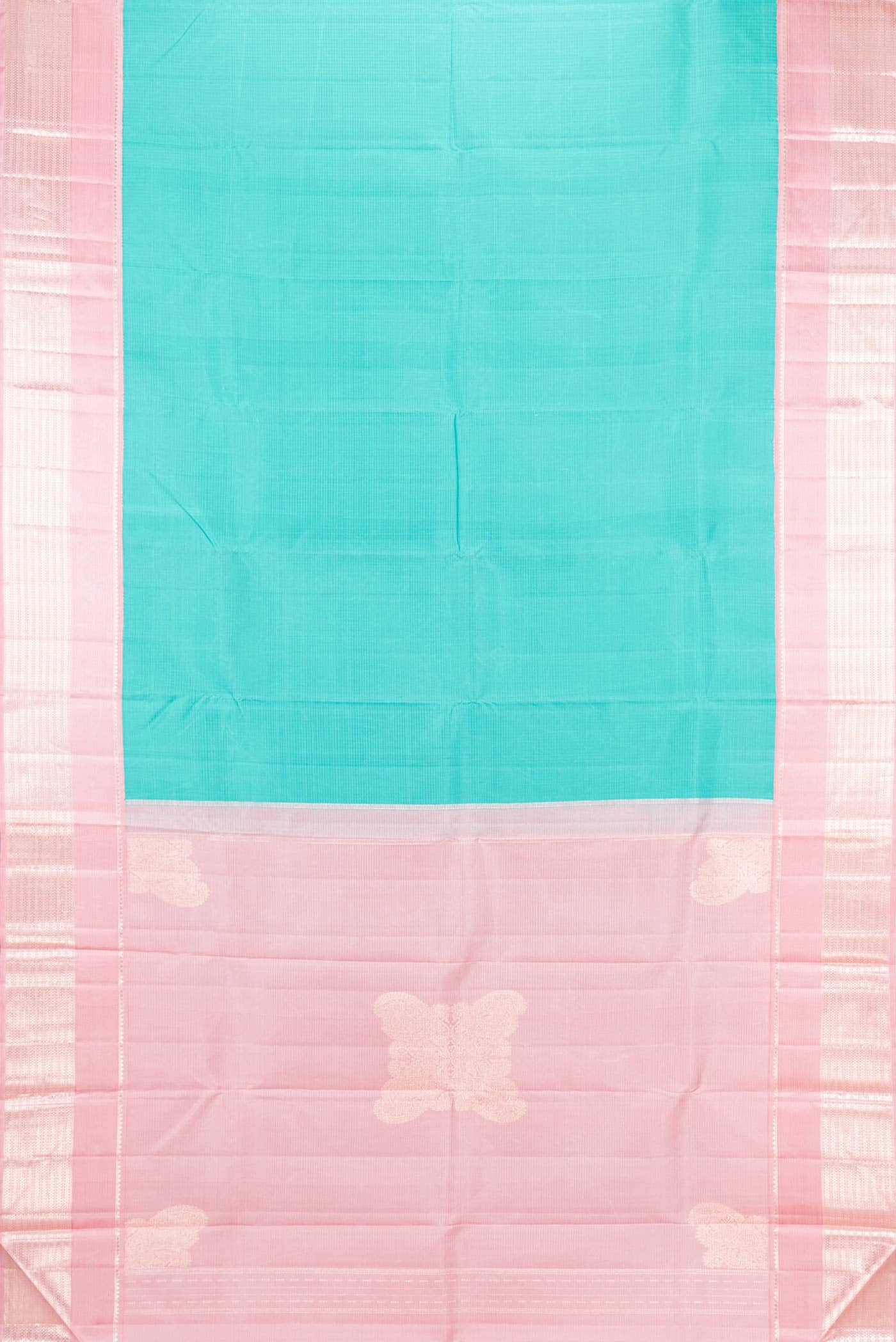 Green Dual Tone Kanchipuram Silk Saree