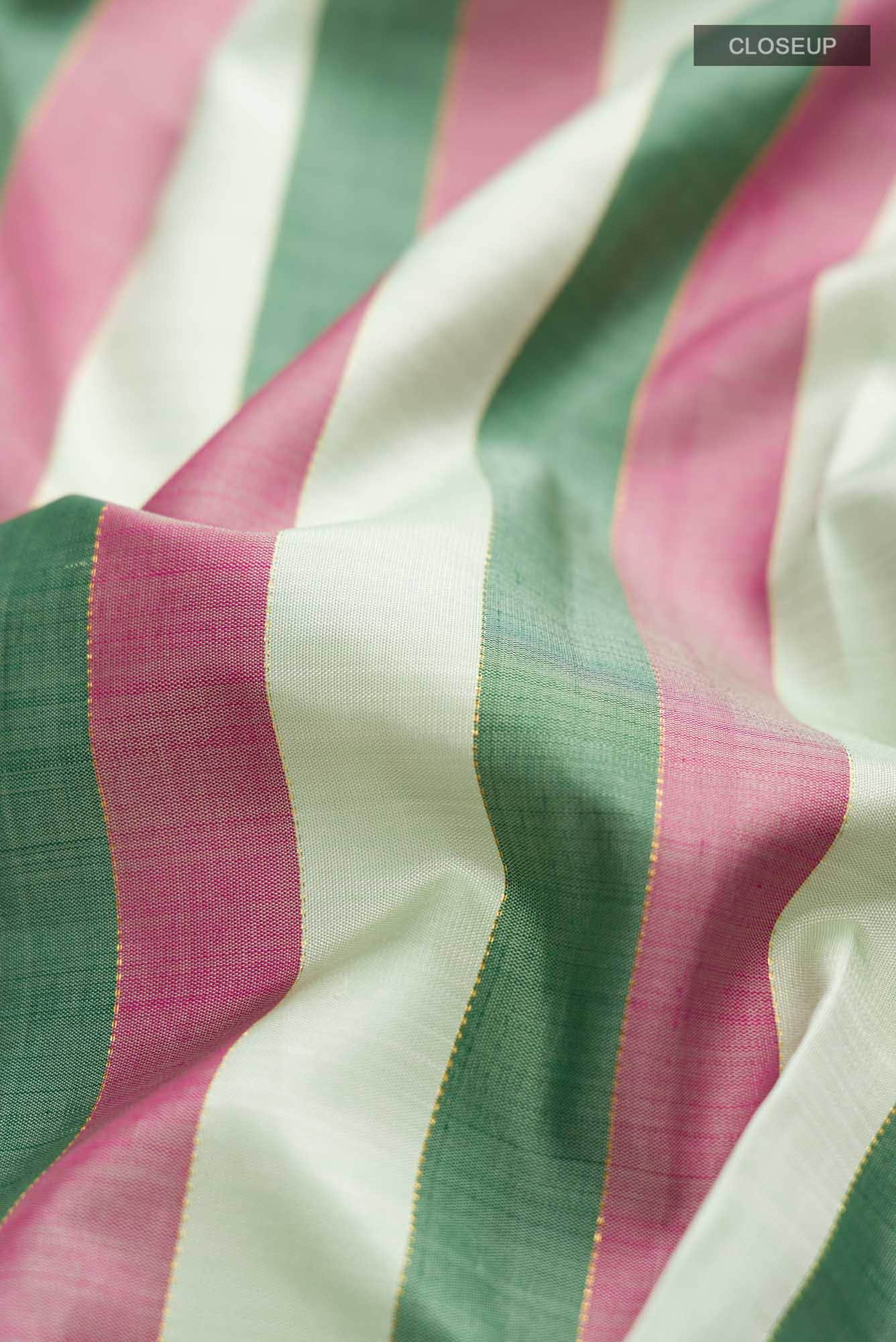 Multi Kanchipuram Silk Saree