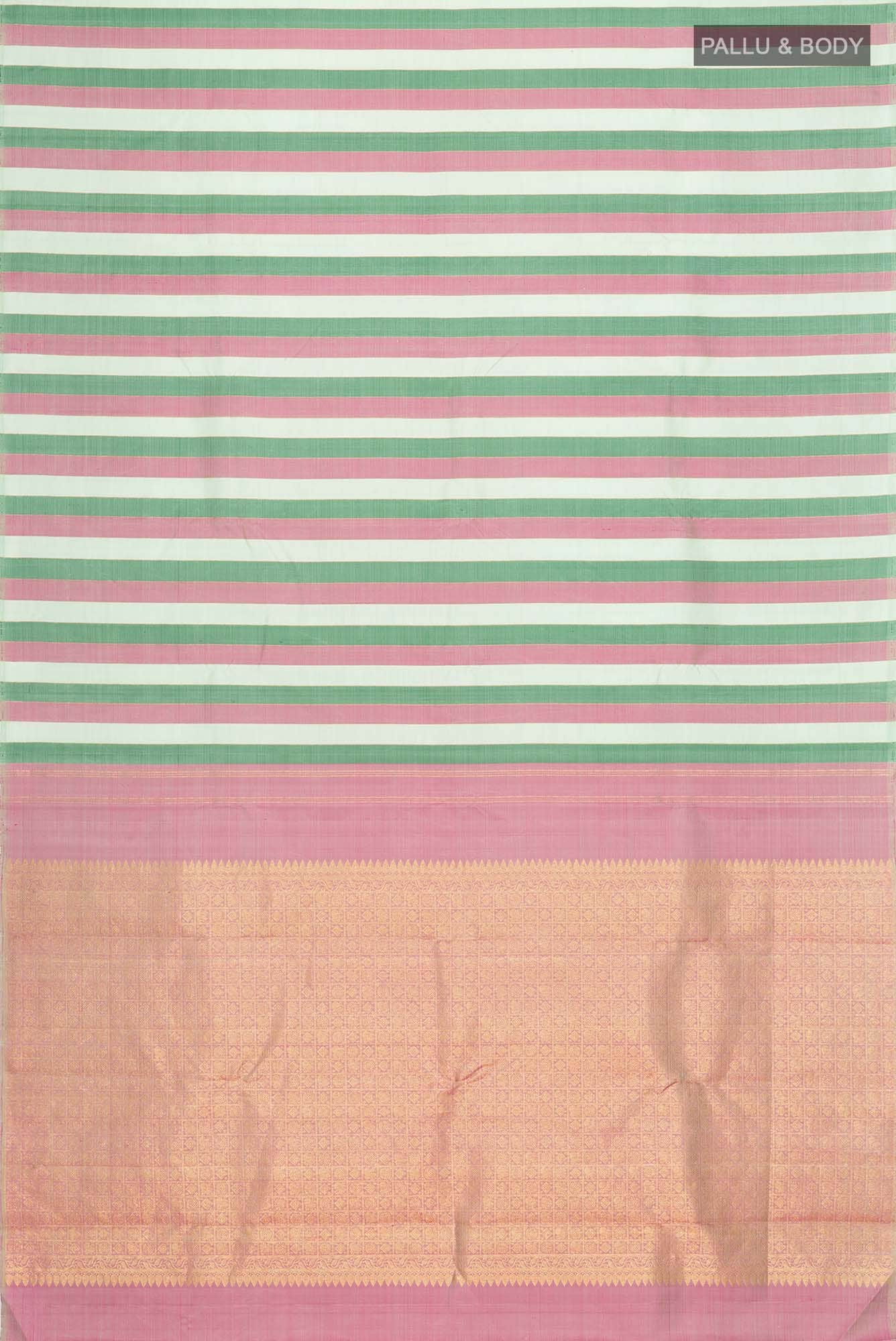 Multi Kanchipuram Silk Saree