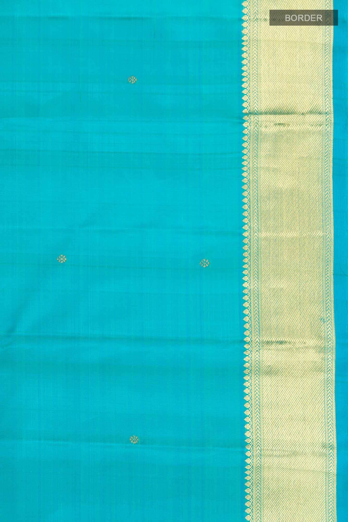 Blue Kanchipuram Silk Saree