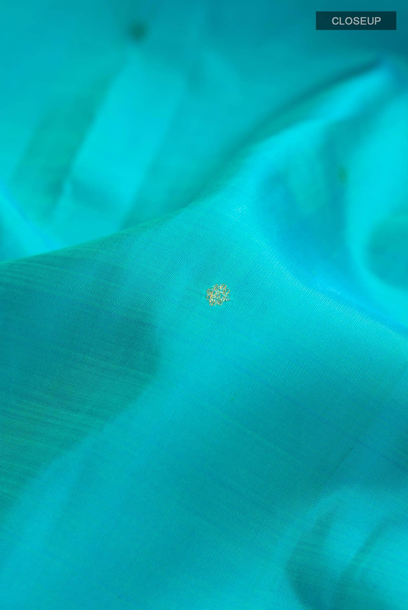 Blue Kanchipuram Silk Saree
