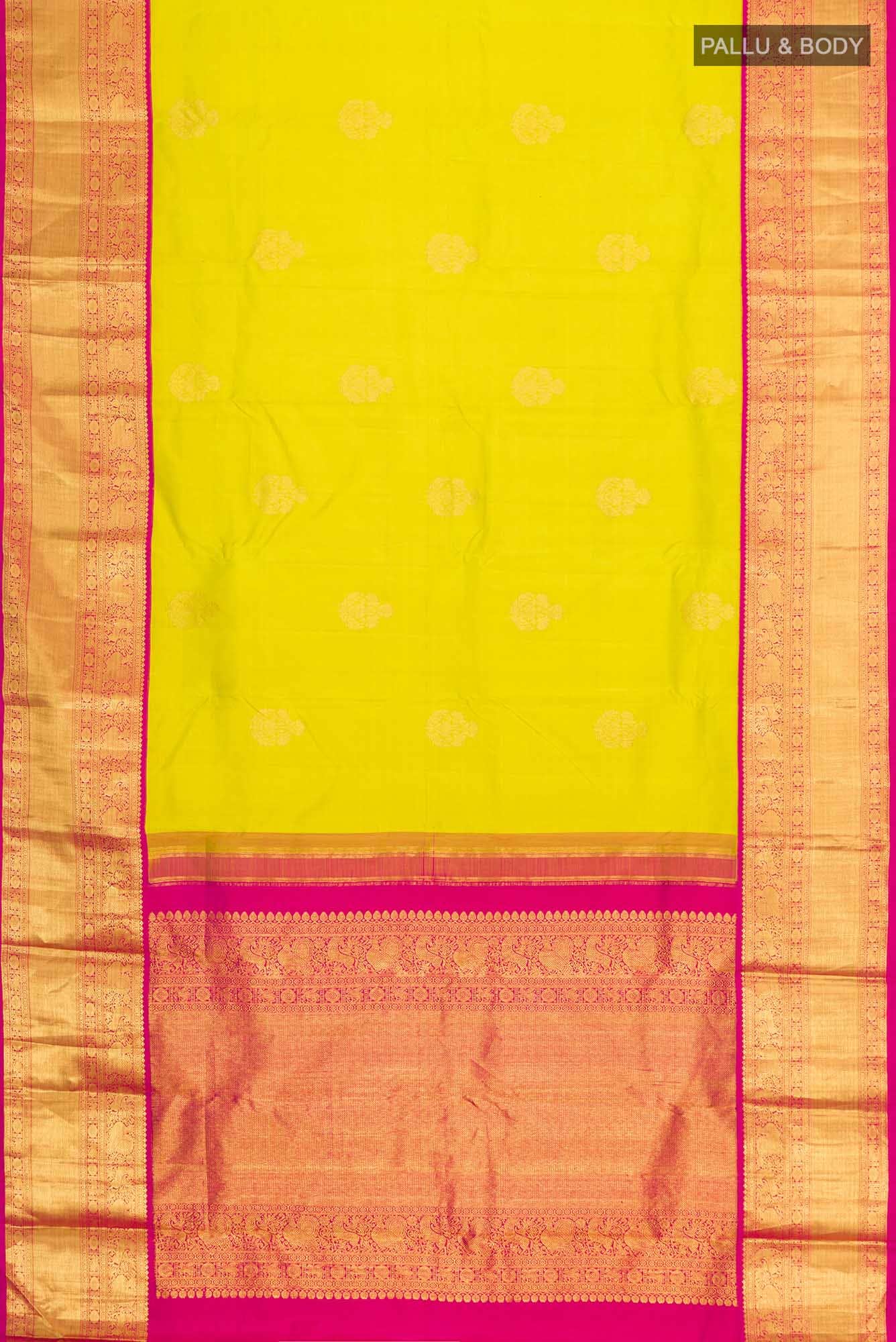 Green Kanchipuram Silk Saree