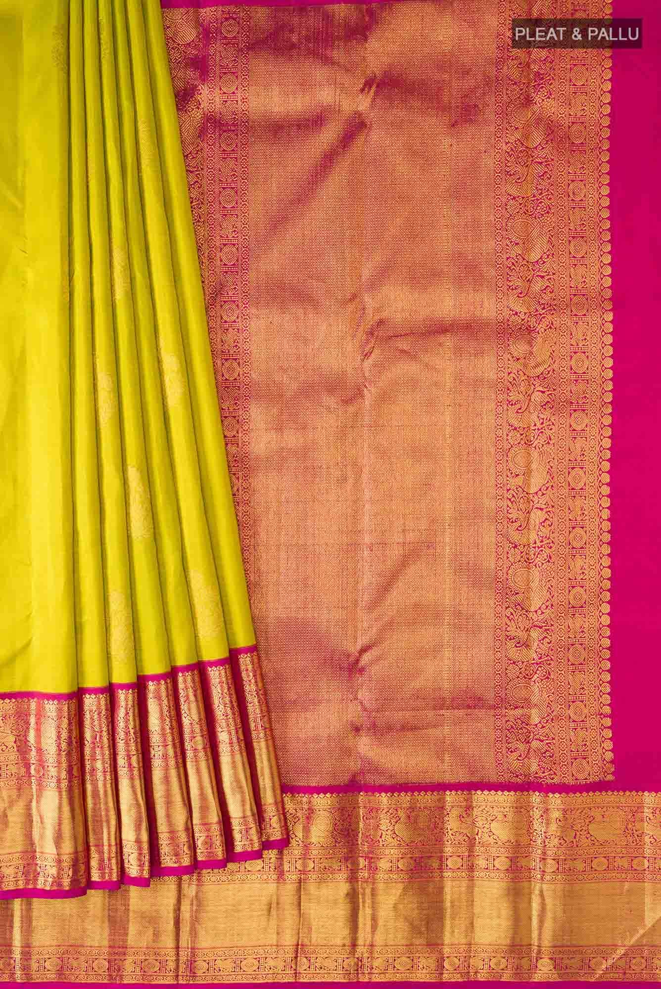 Green Kanchipuram Silk Saree