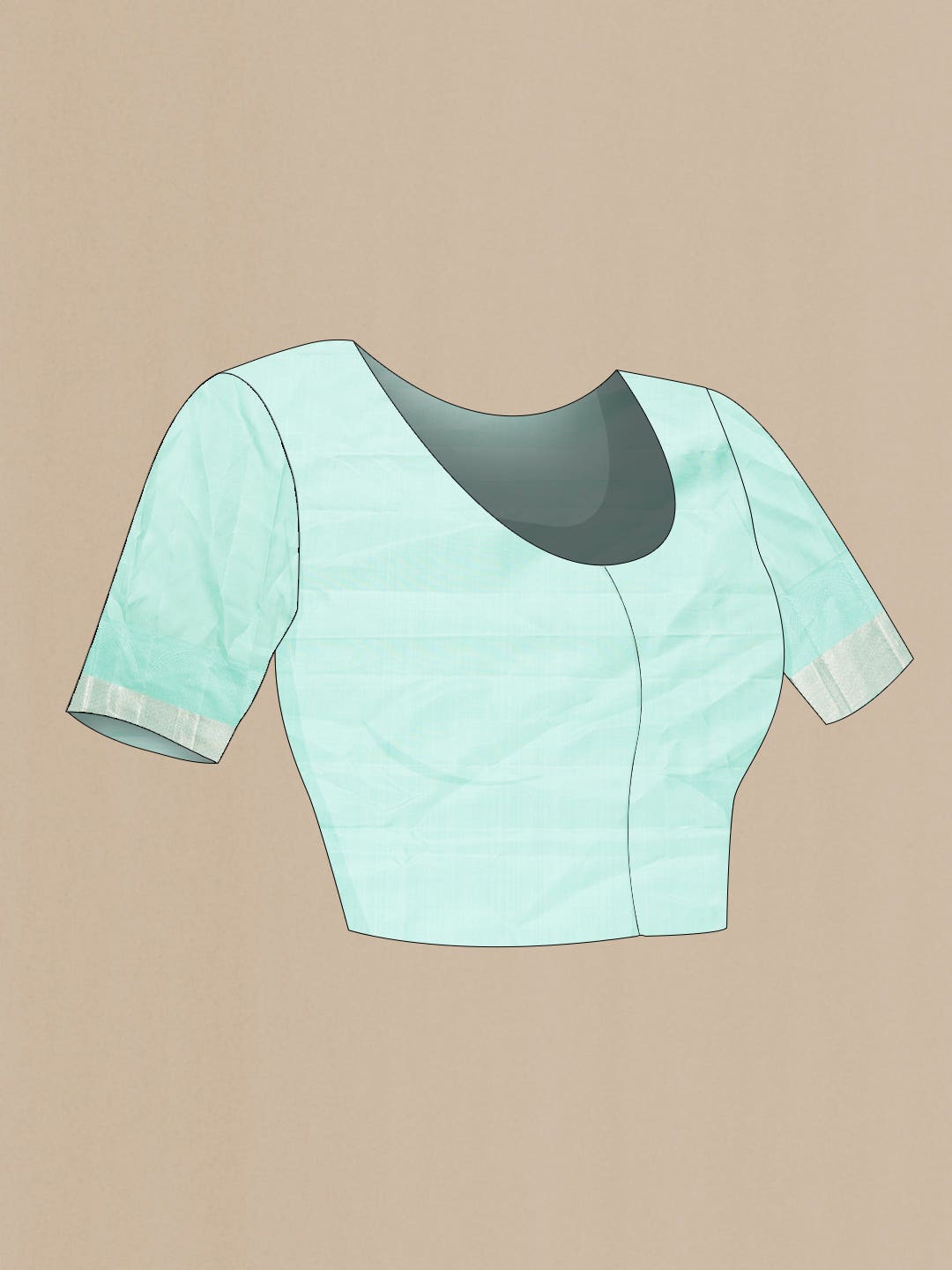 Pink Dual Tone Kanchipuram Silk Saree