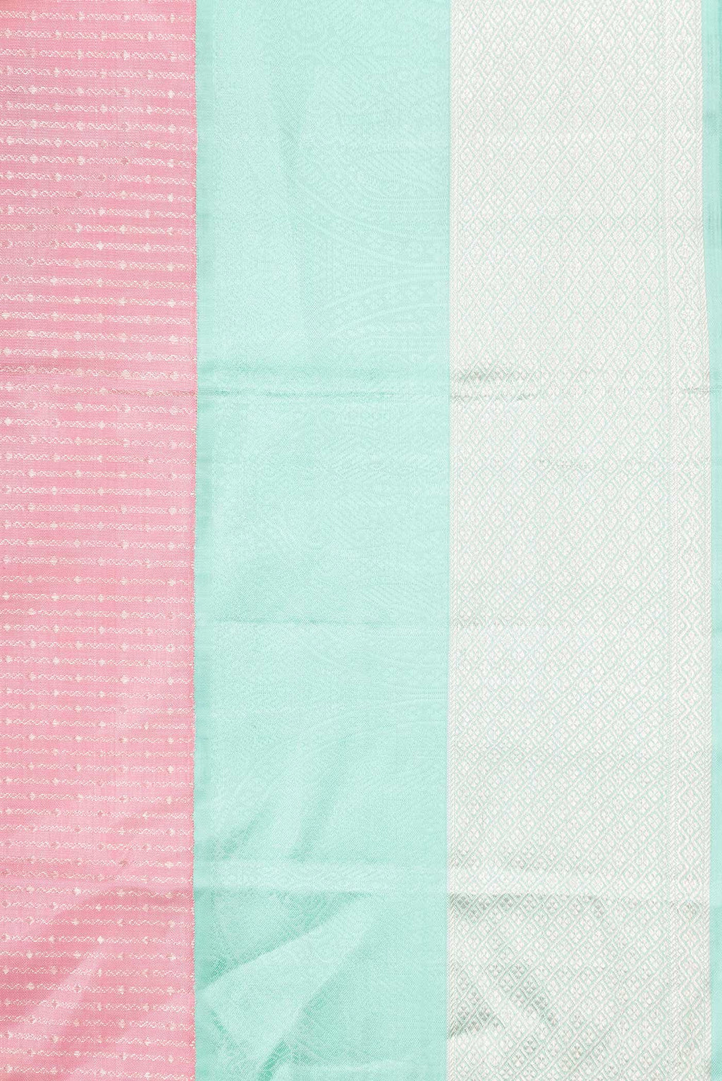 Pink Dual Tone Kanchipuram Silk Saree