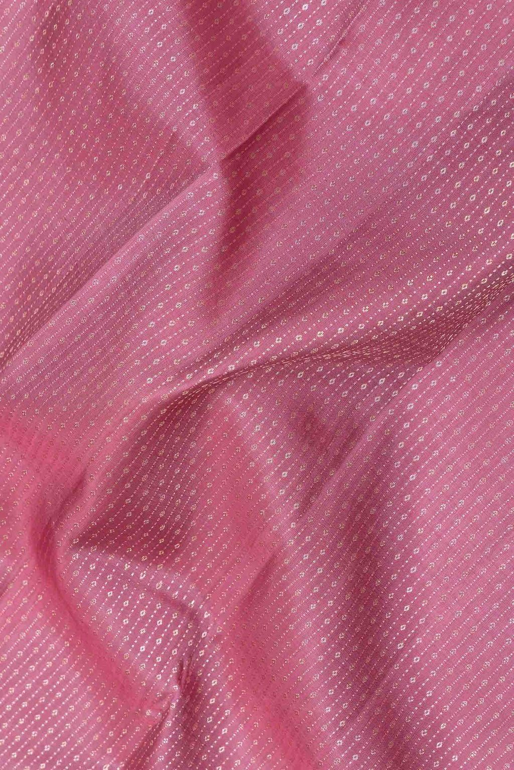 Pink Dual Tone Kanchipuram Silk Saree