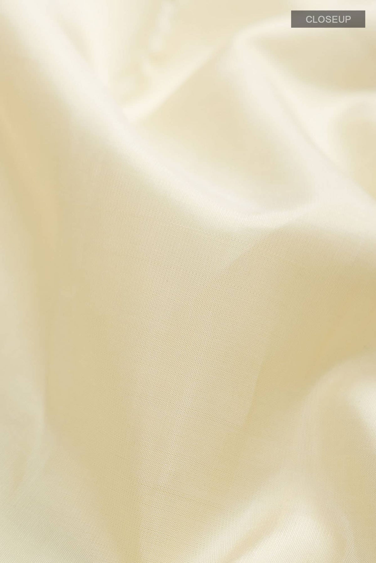 Cream Kanjivaram Silk Saree