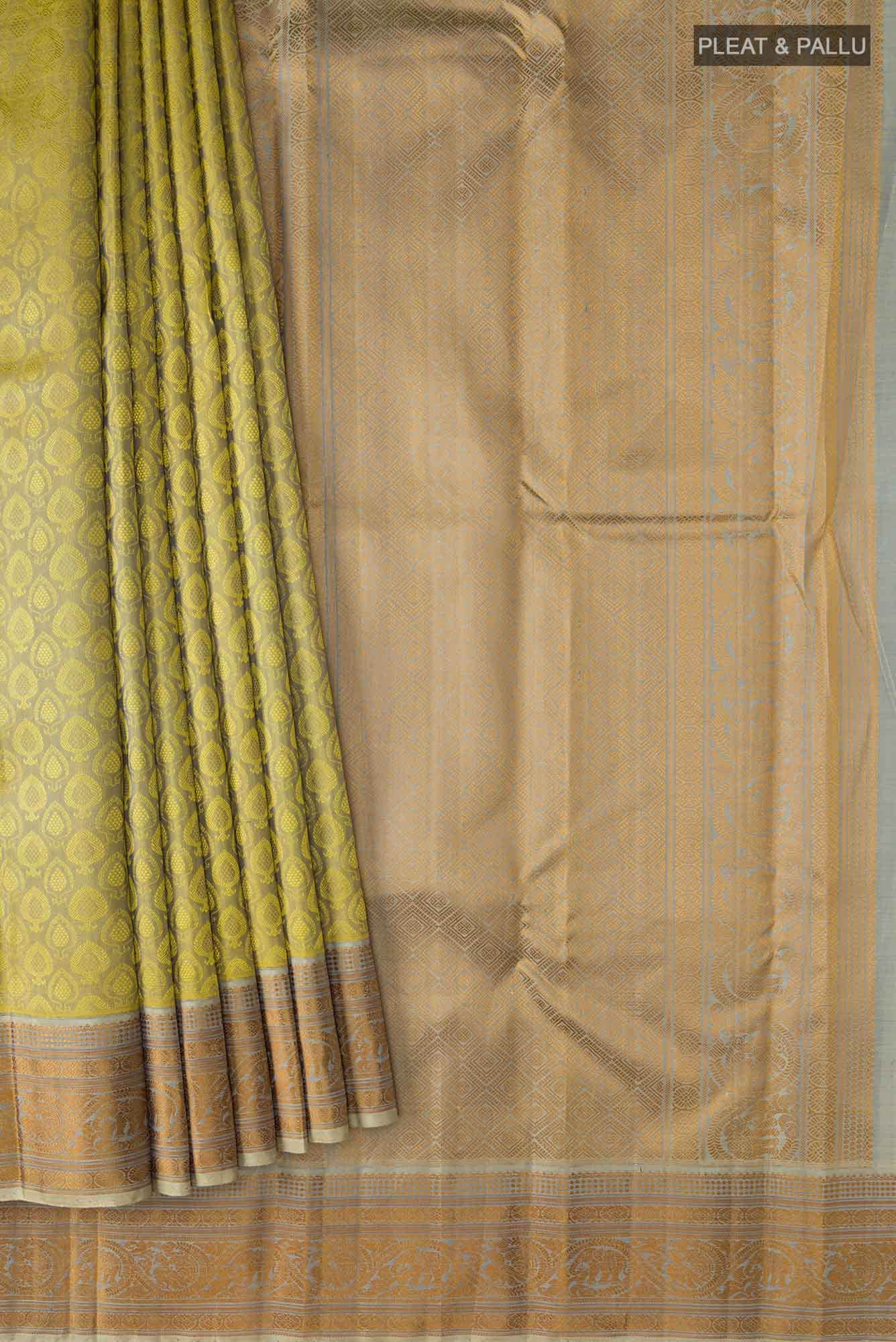 Green Kanchipuram Silk Saree