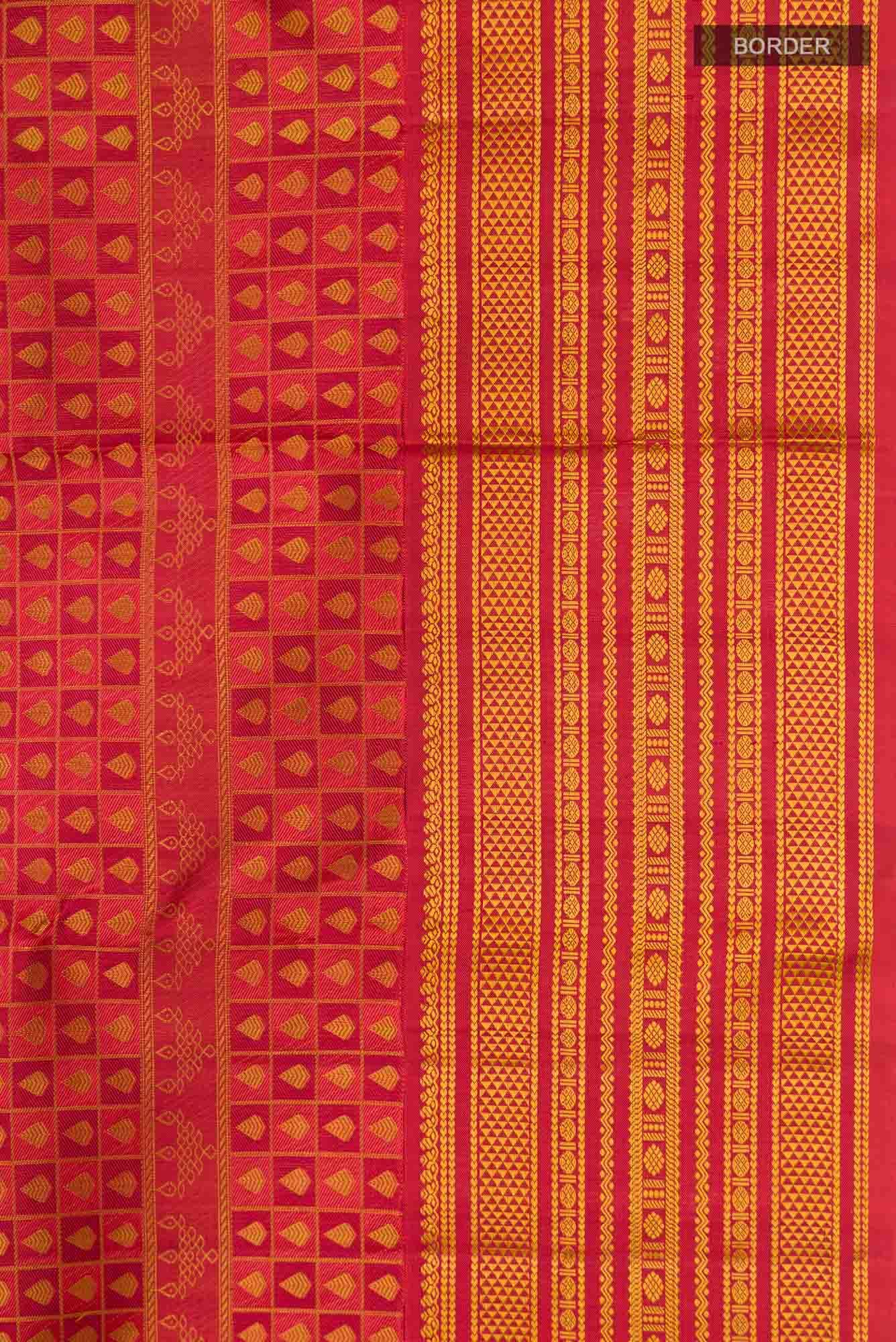 Red Kanchipuram Silk Saree