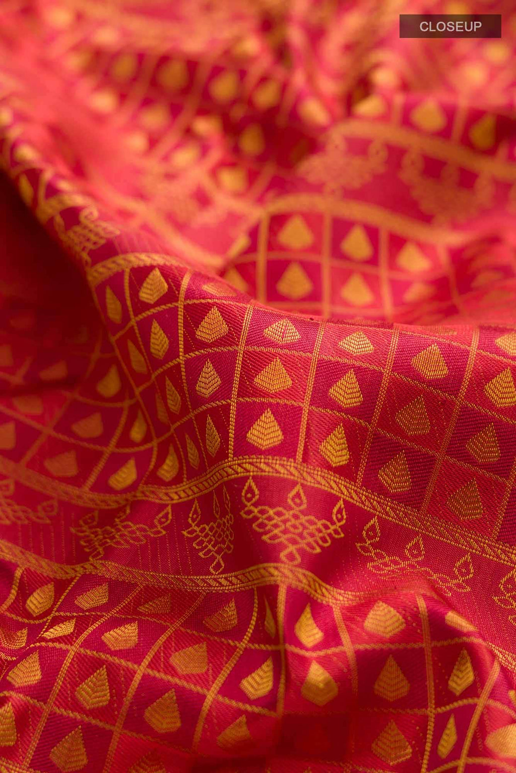 Red Kanchipuram Silk Saree