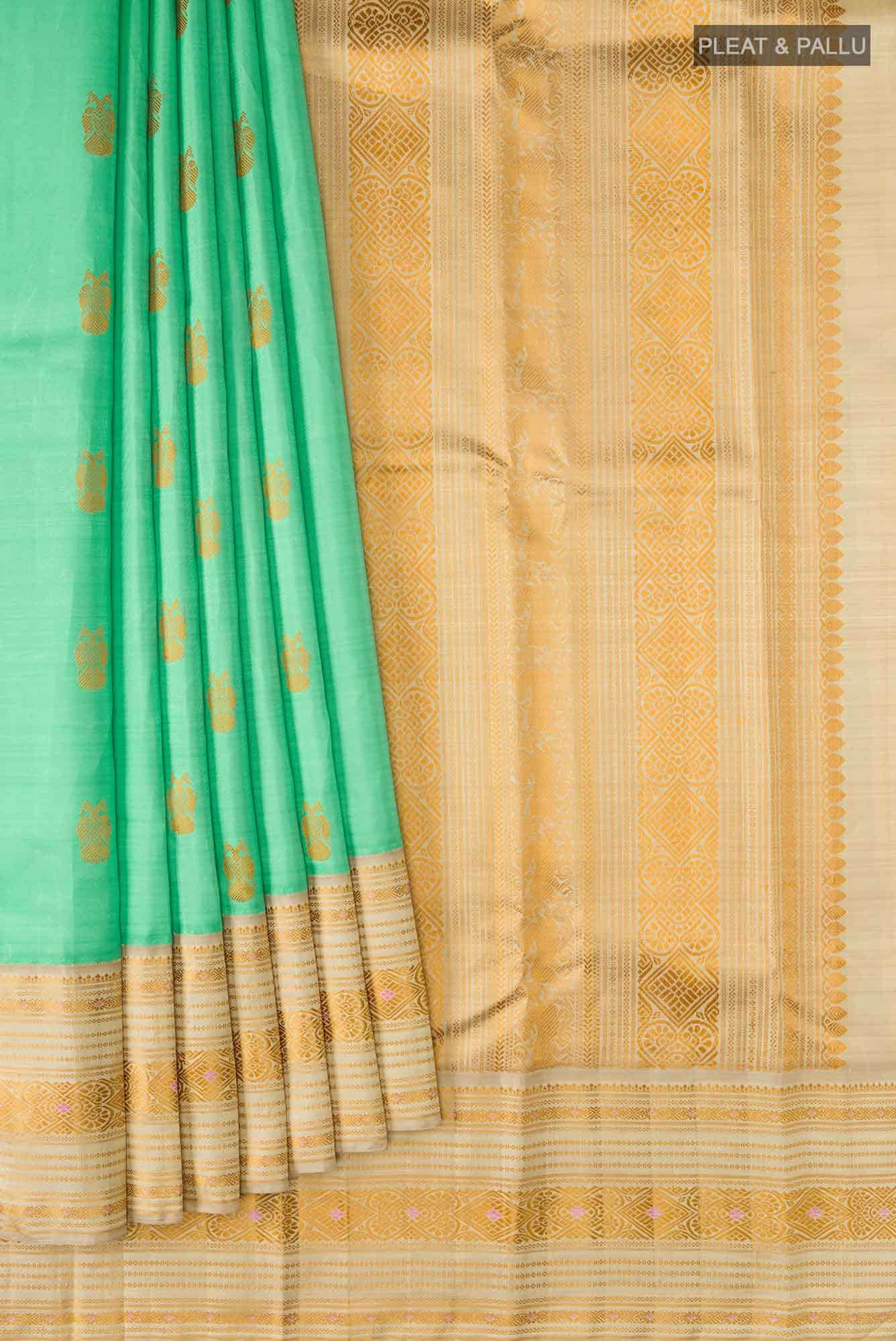 Green Kanchipuram Silk Saree