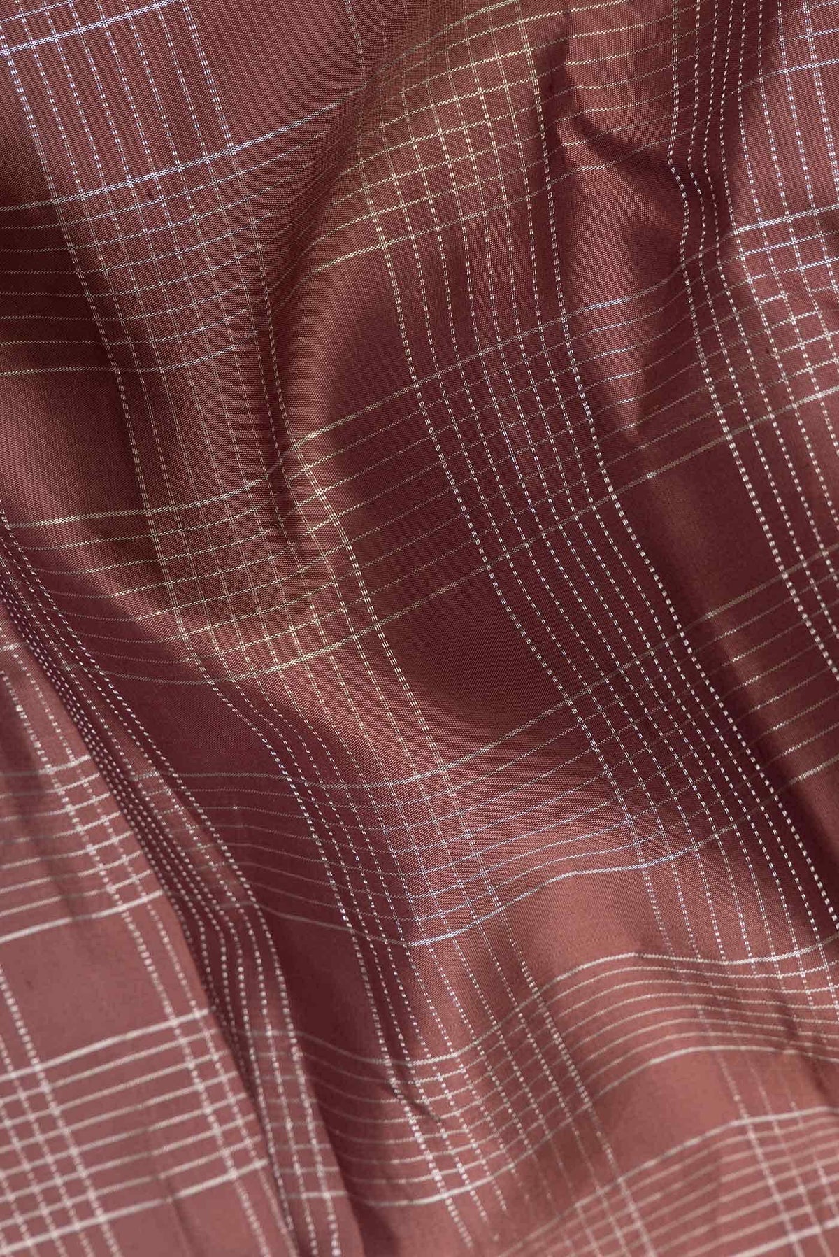 Brown Kanjivaram Silk Saree