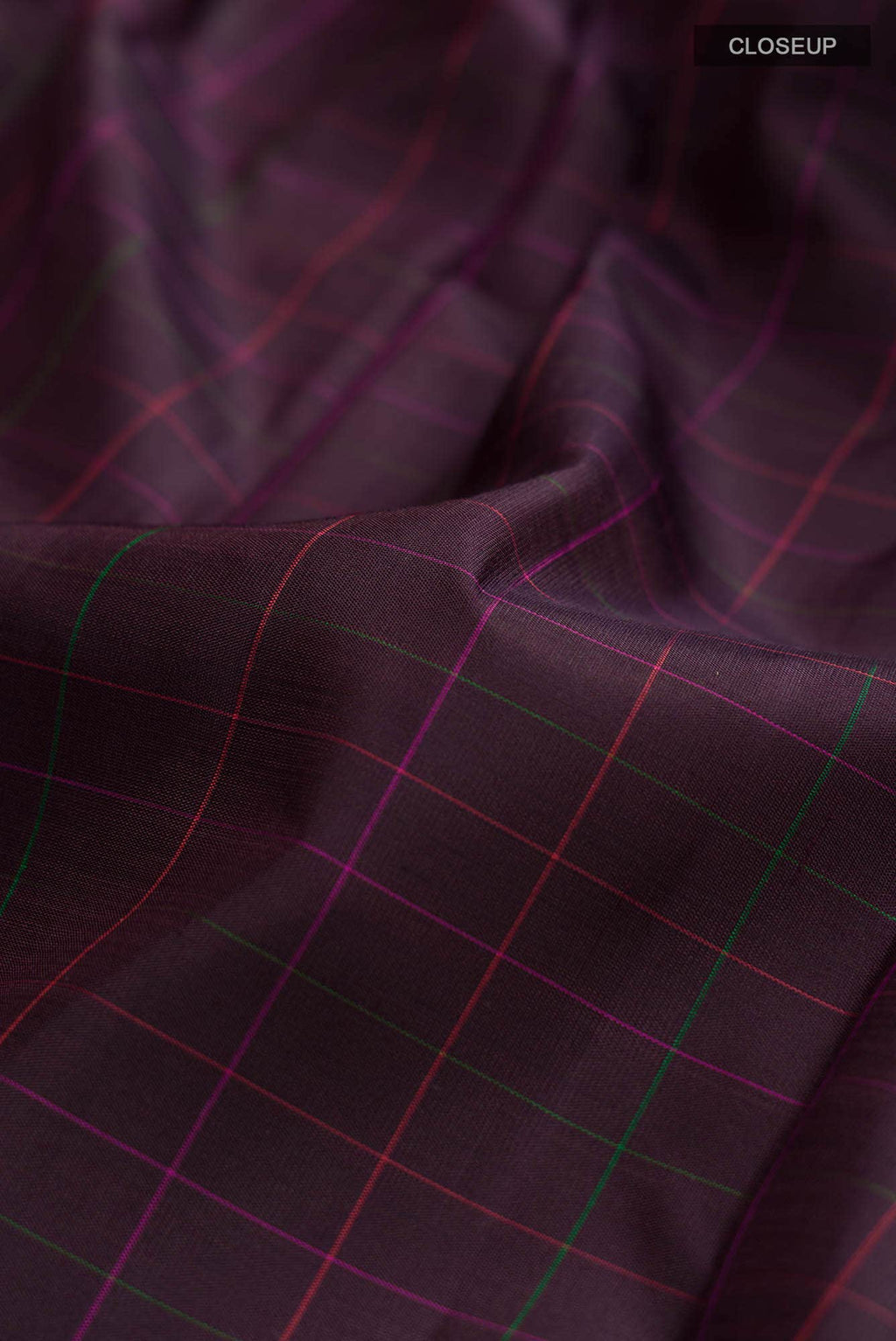 Purple Kanchipuram Silk Saree