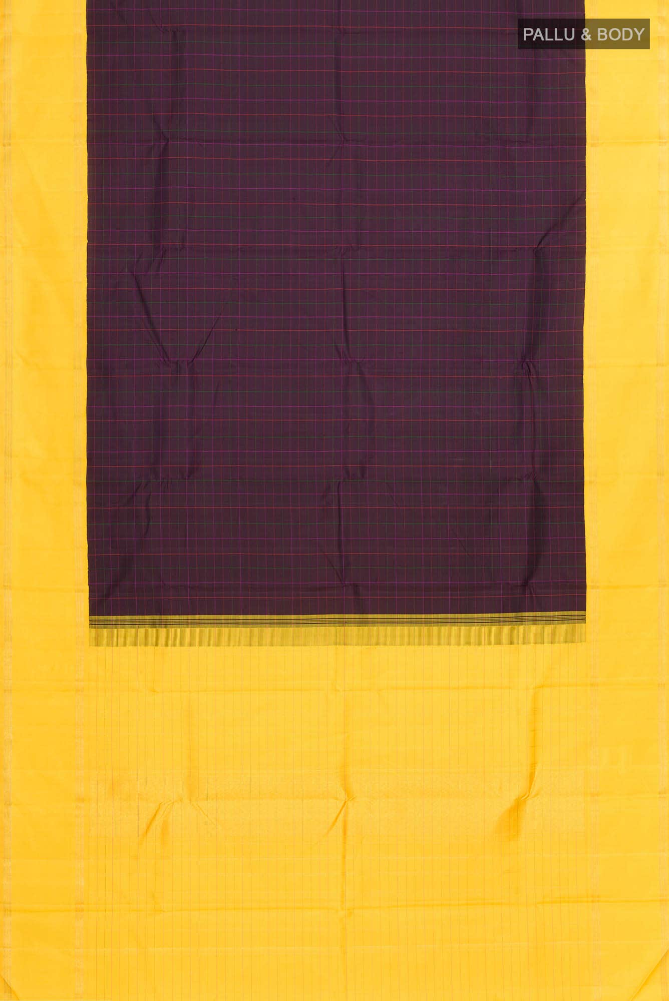 Purple Kanchipuram Silk Saree
