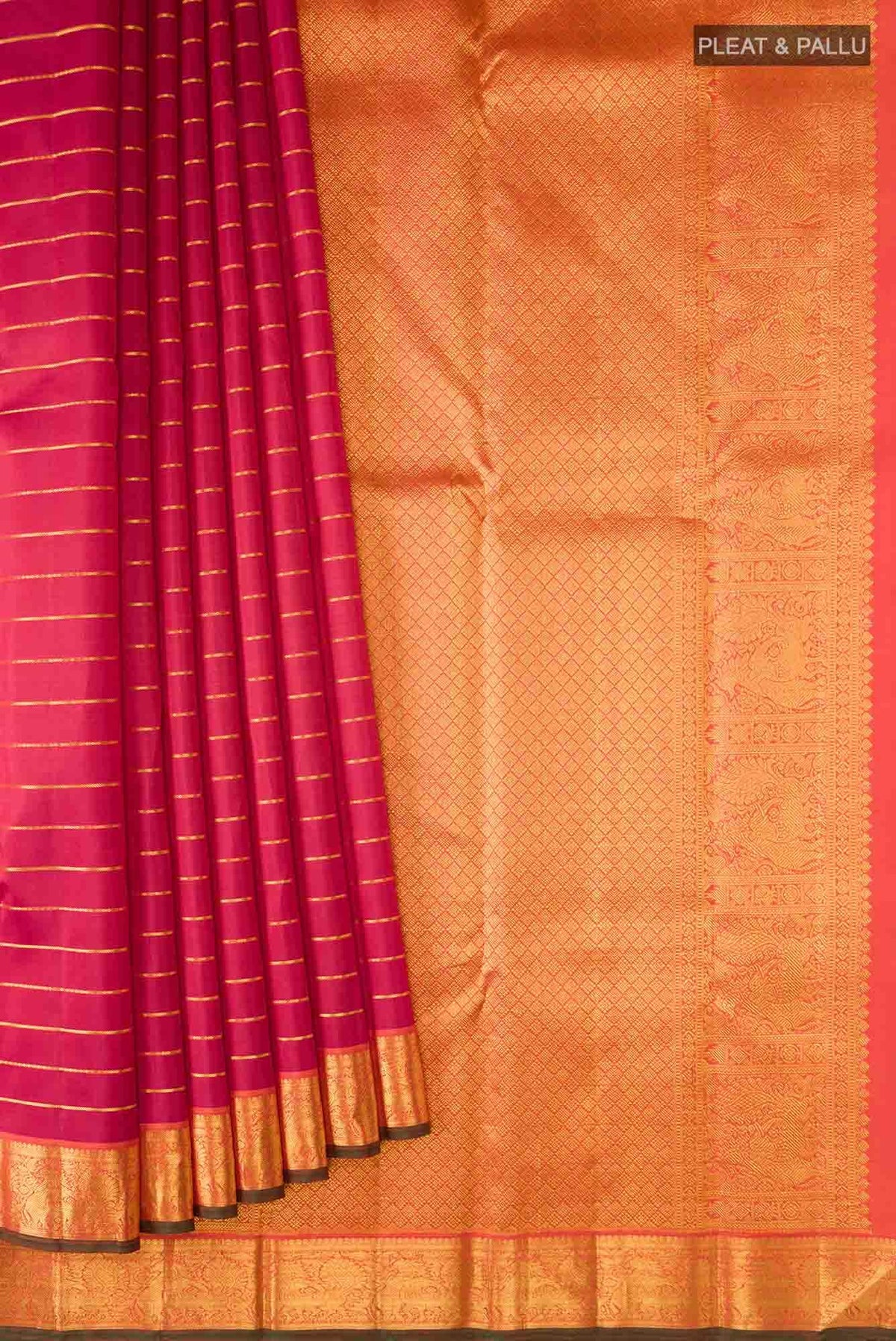 Red Kanjivaram Silk Saree