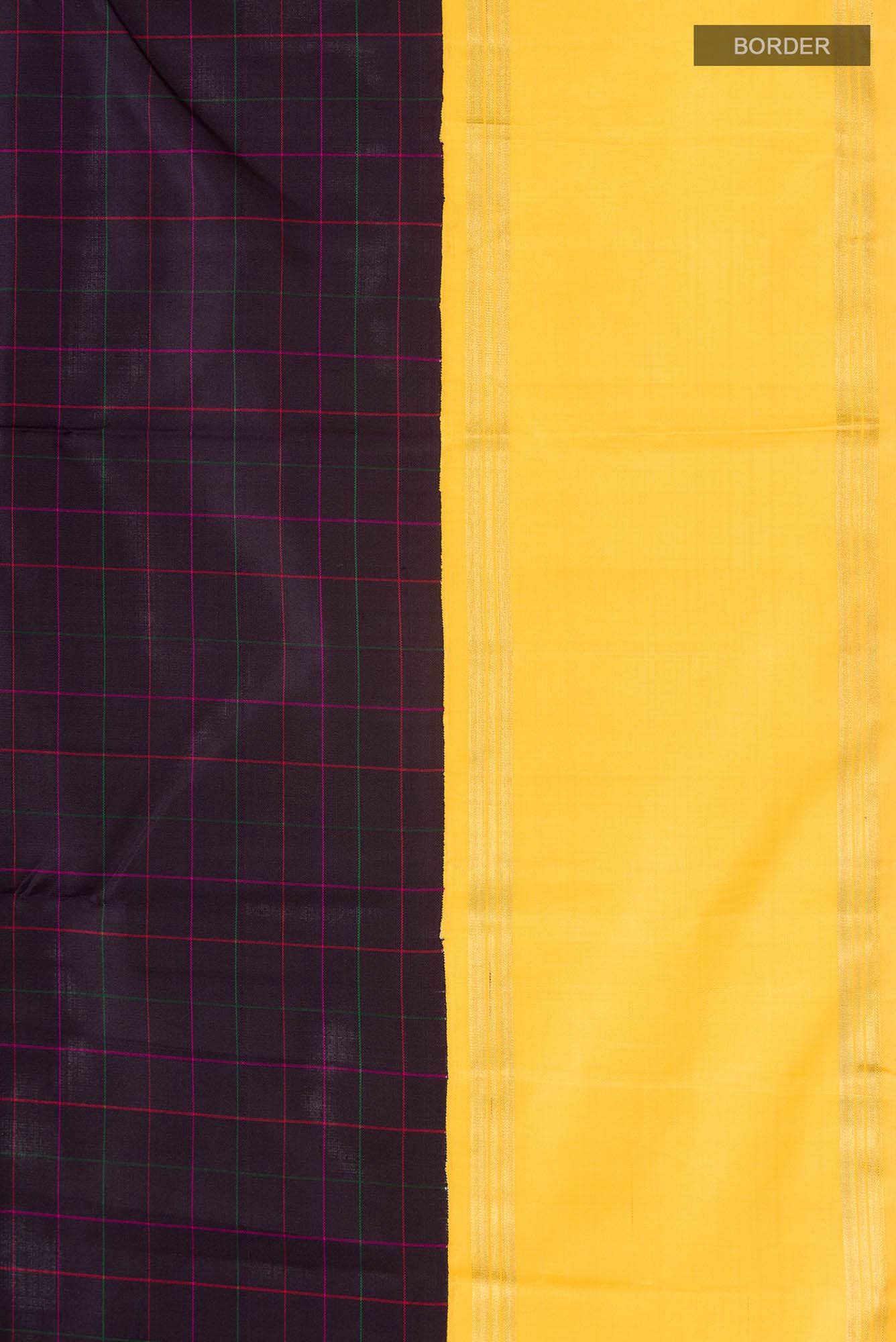 Navy Blue Kanchipuram Silk Saree