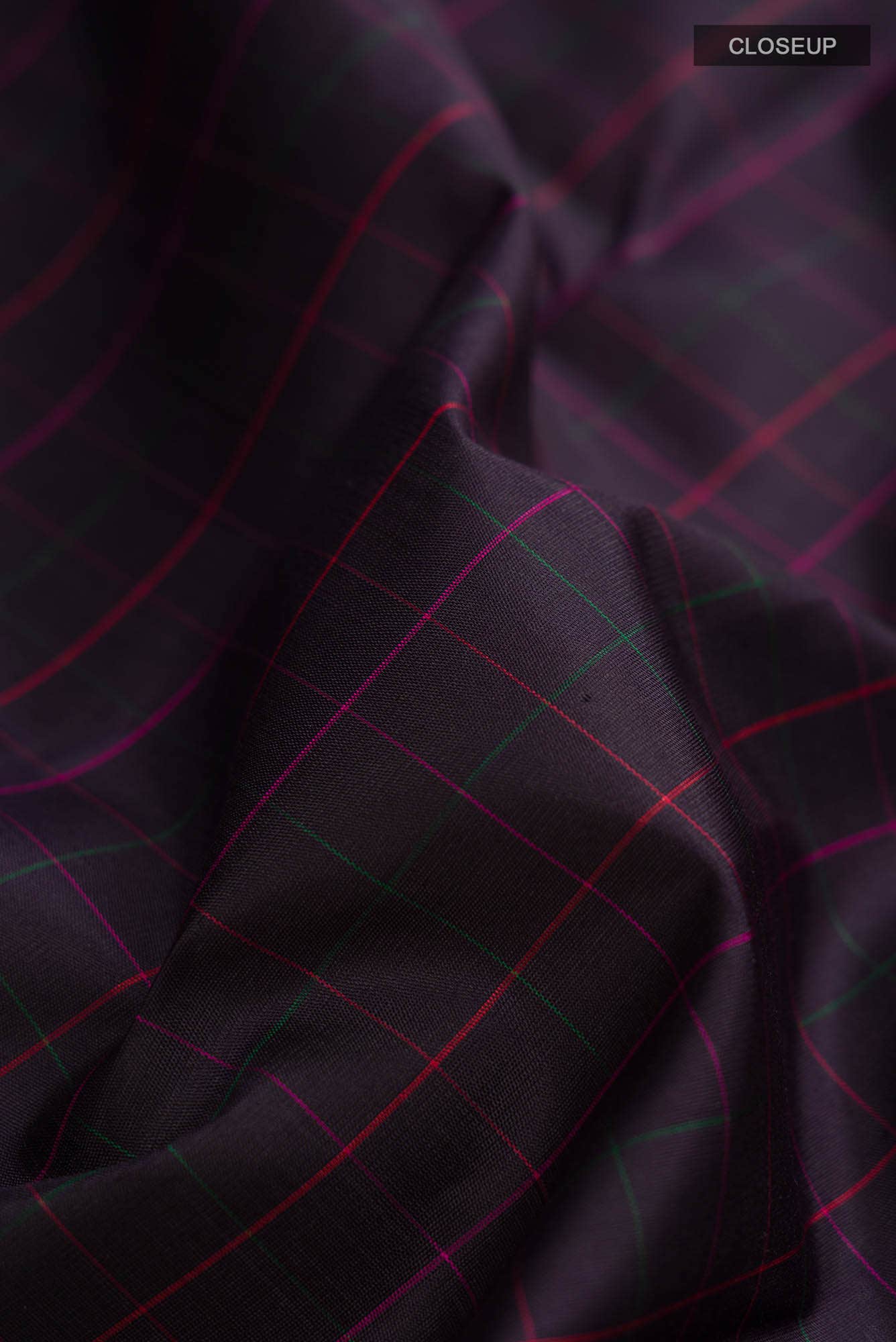 Navy Blue Kanchipuram Silk Saree