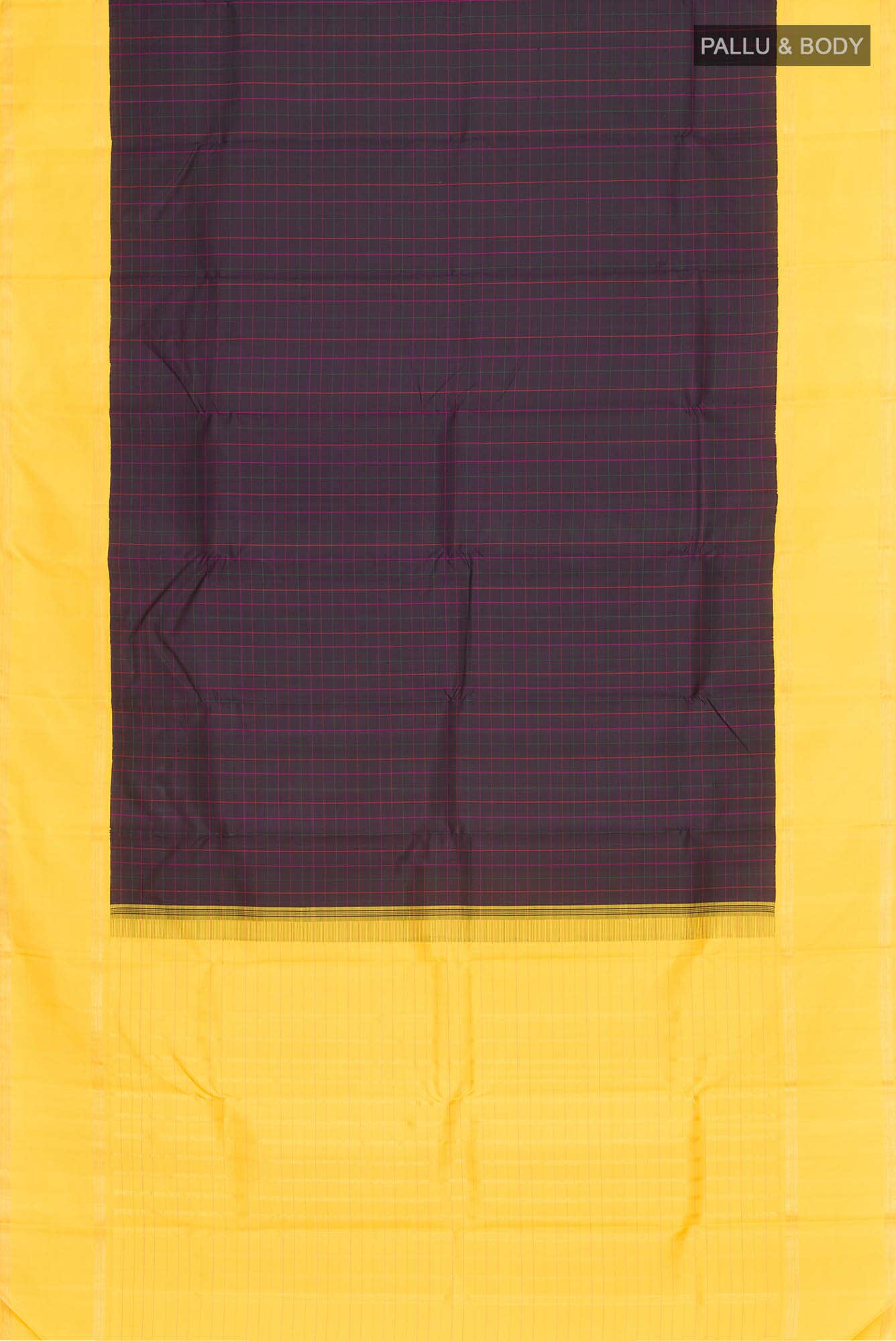 Navy Blue Kanchipuram Silk Saree