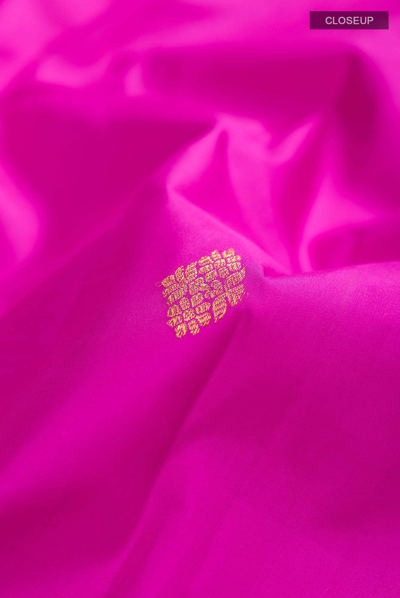 Pink Kanchipuram Silk Saree