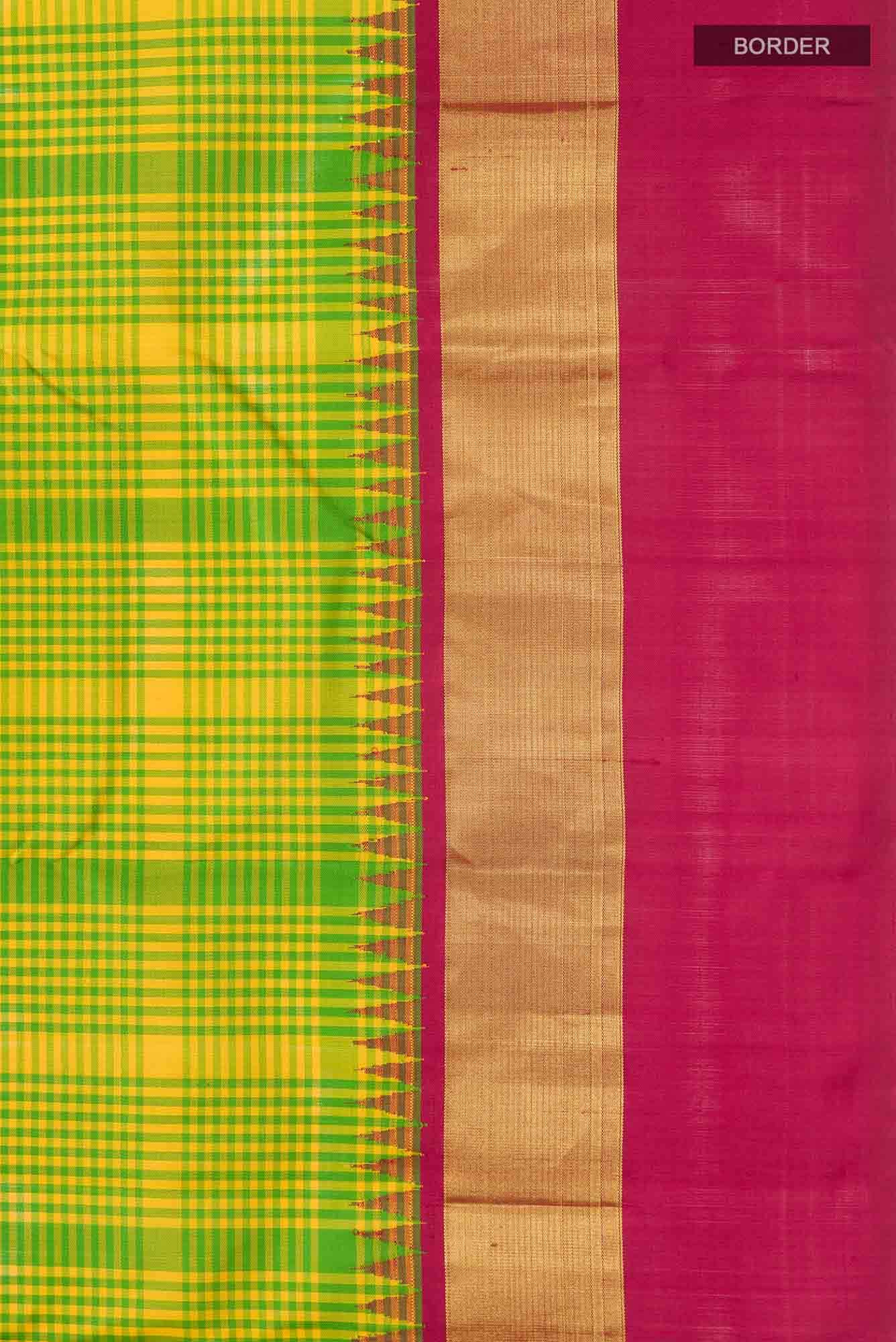 Multi Kanchipuram Silk Saree