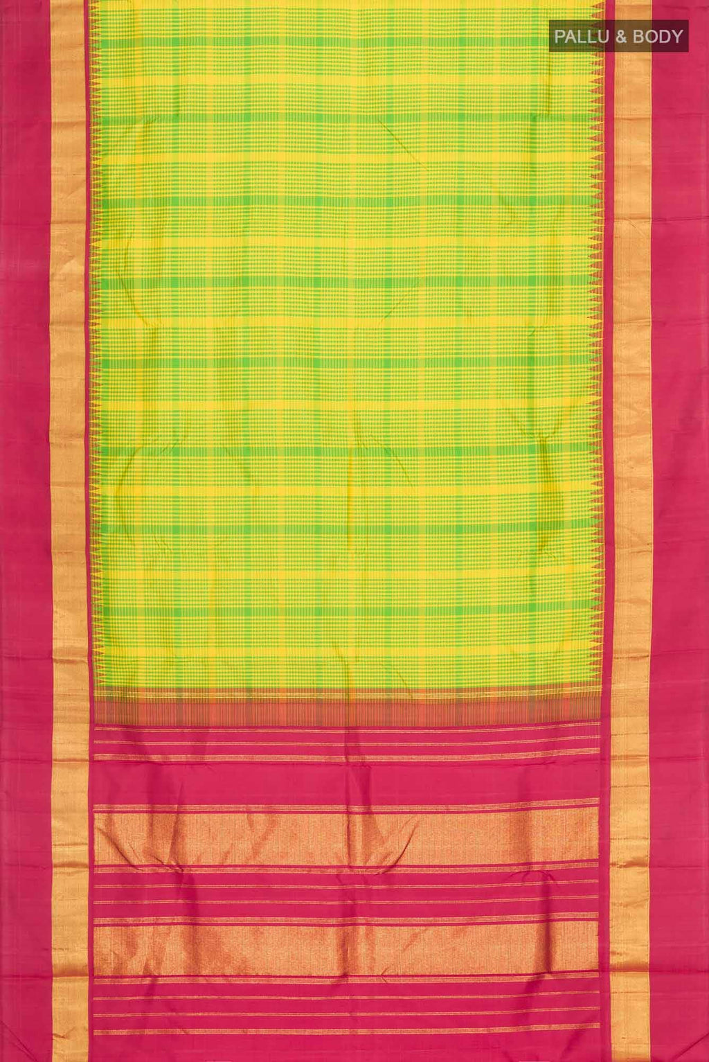 Multi Kanchipuram Silk Saree