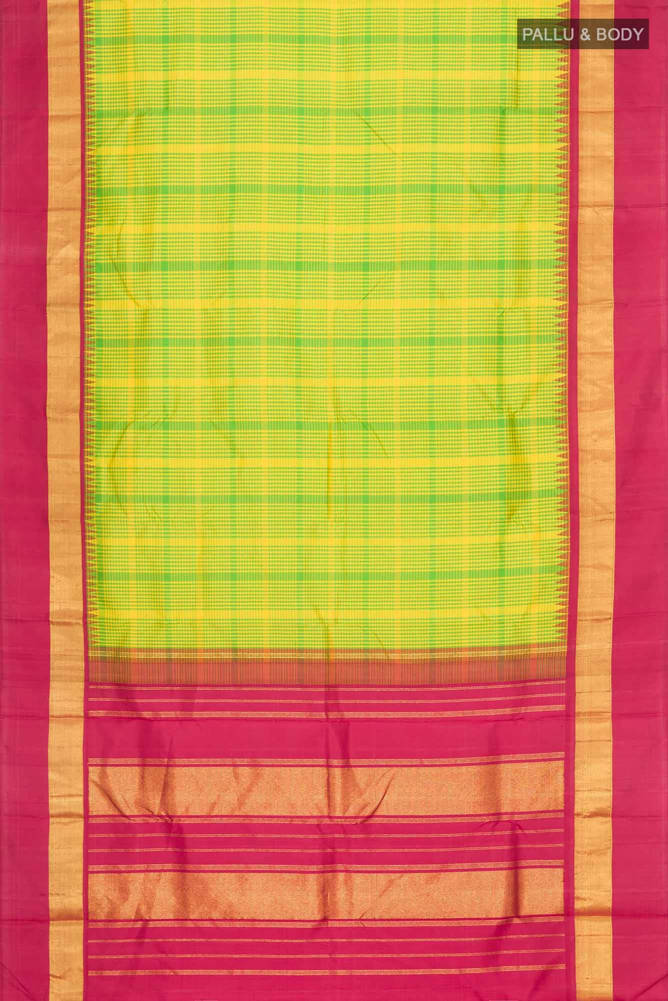 Multi Kanchipuram Silk Saree