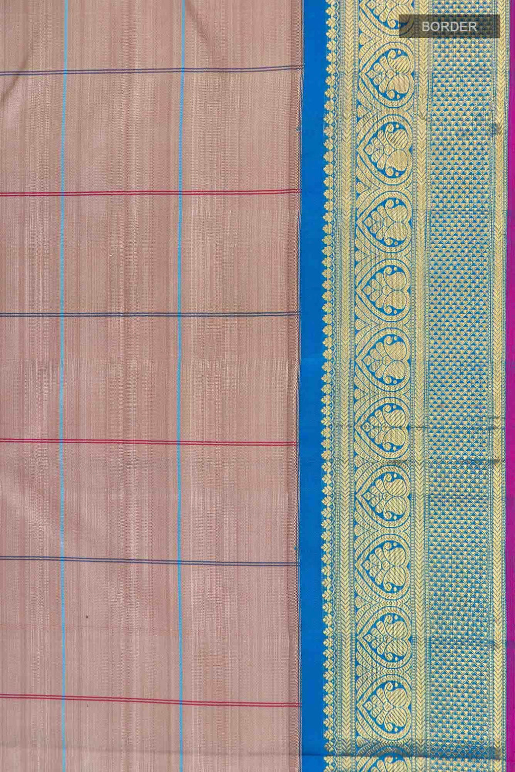 Brown Kanchipuram Silk Saree