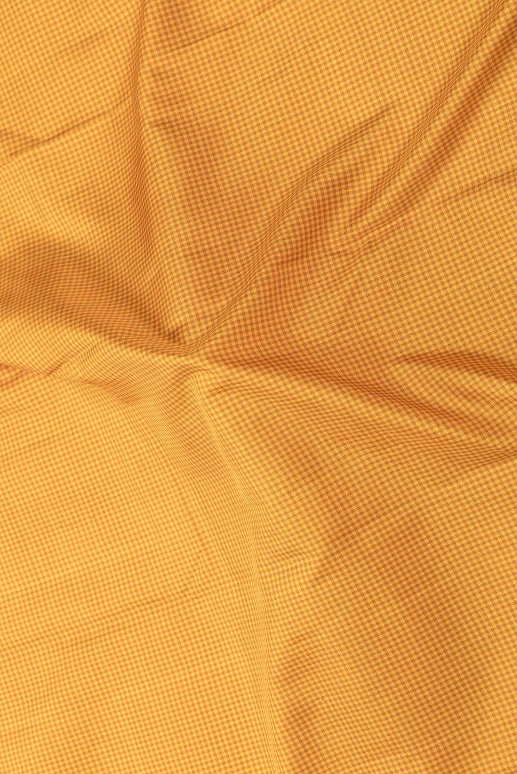 Pure Silk Pure Zari Mustard Dual Tone Kanchipuram Saree