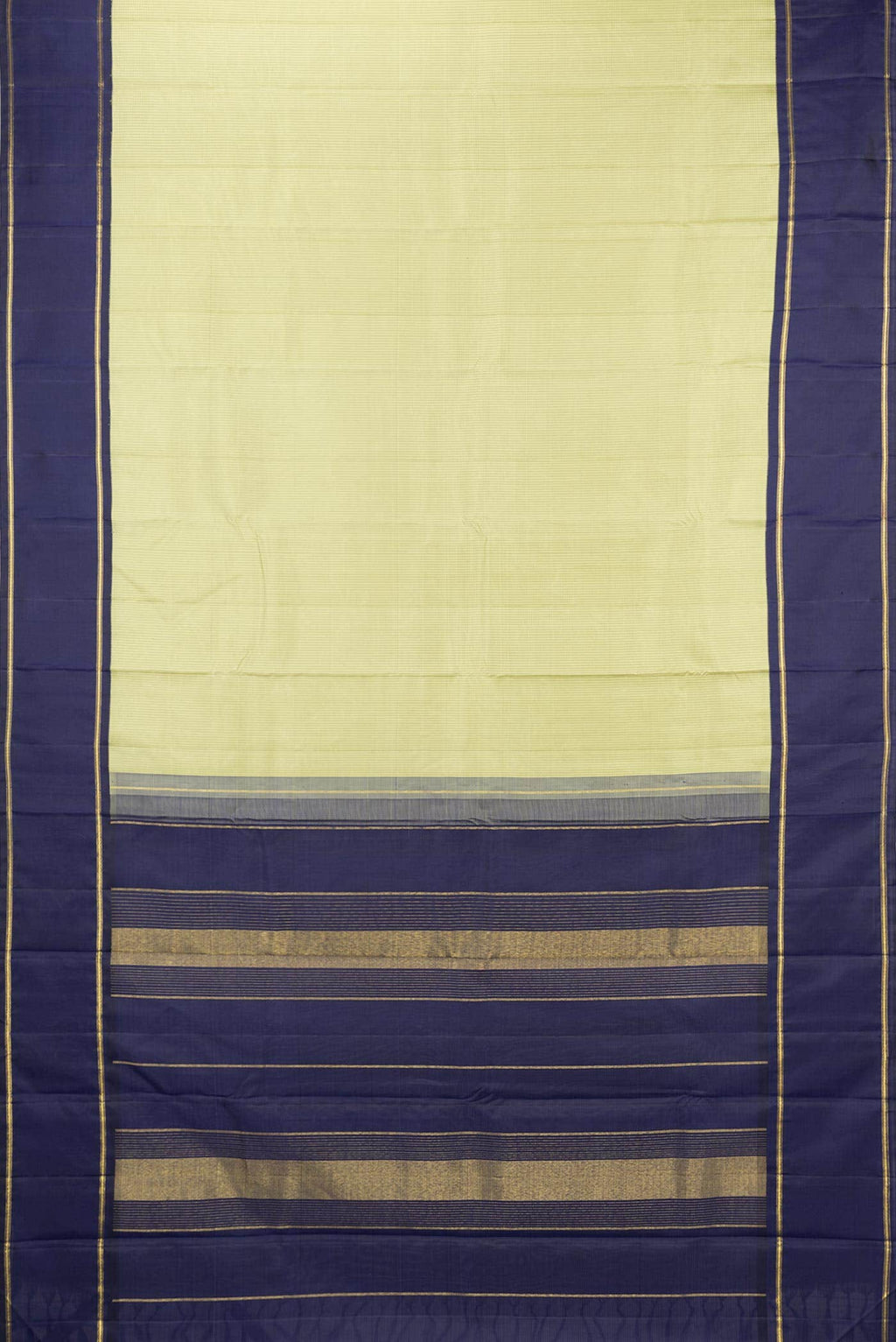 Pure Silk Pure Zari Green Kanchipuram Saree