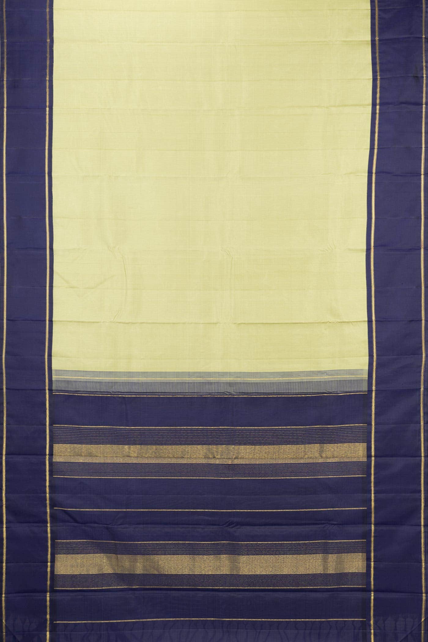 Pure Silk Pure Zari Green Kanchipuram Saree