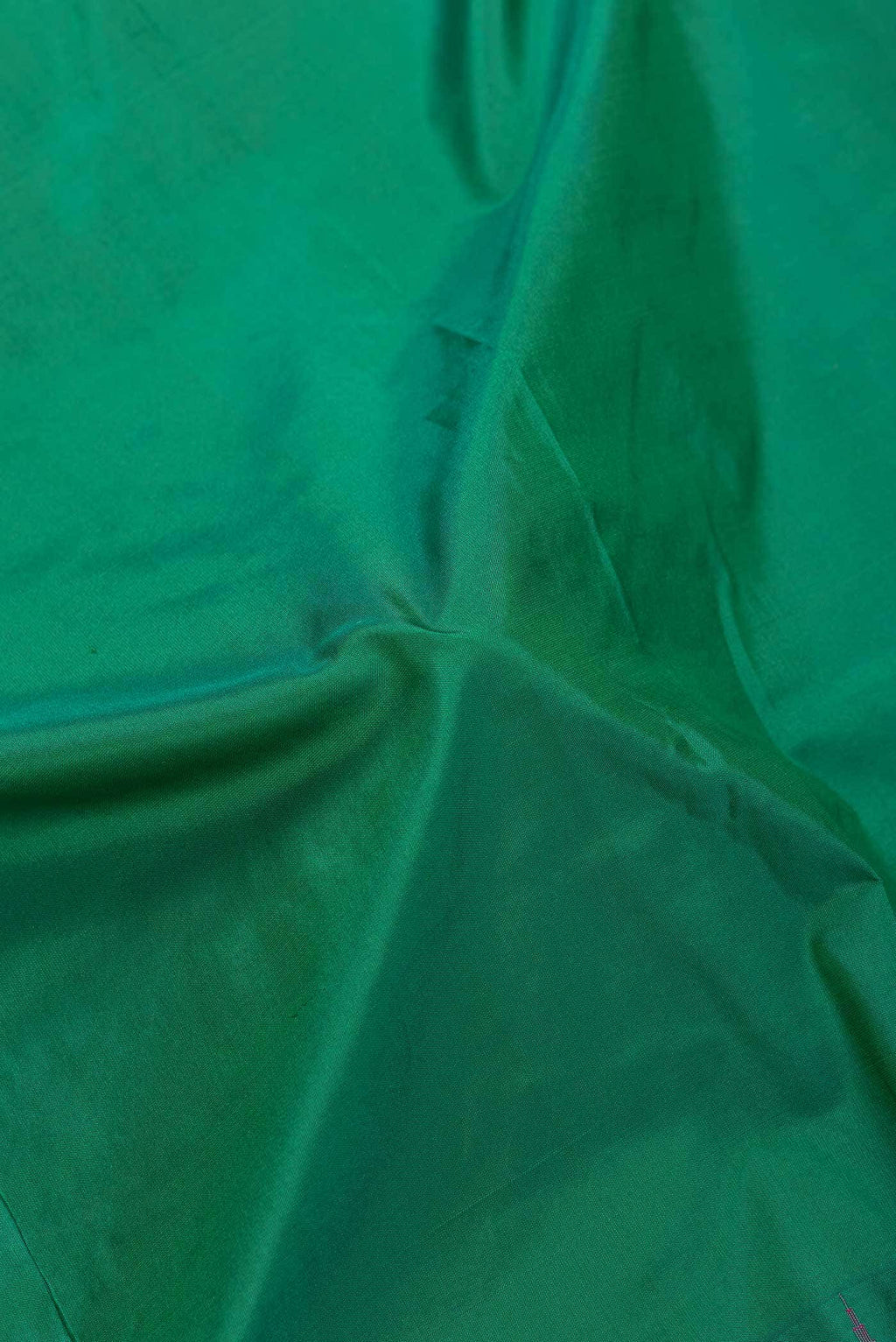 Green Dual Tone Kanchipuram Silk Saree