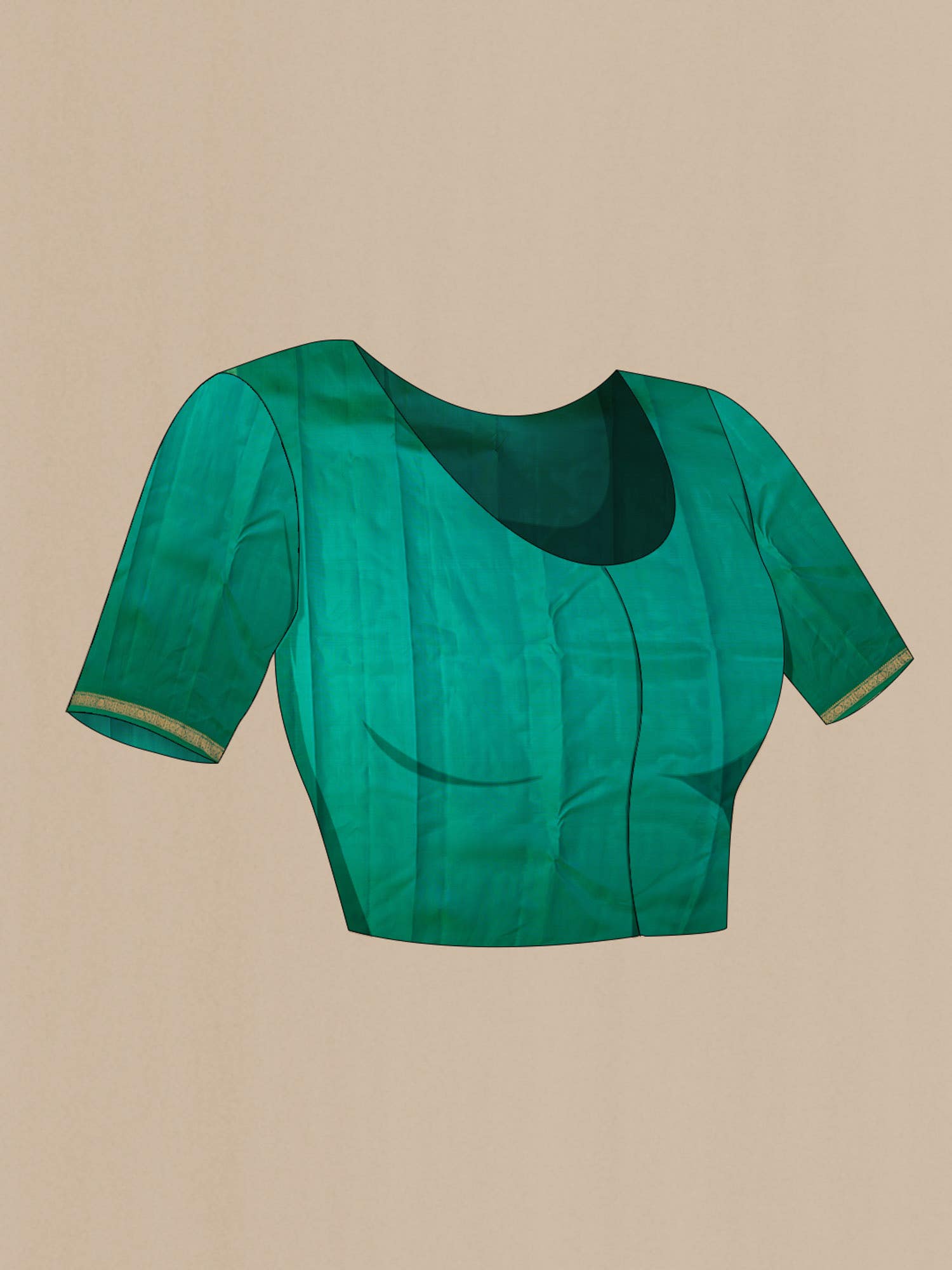 Green Kanchipuram Silk Saree