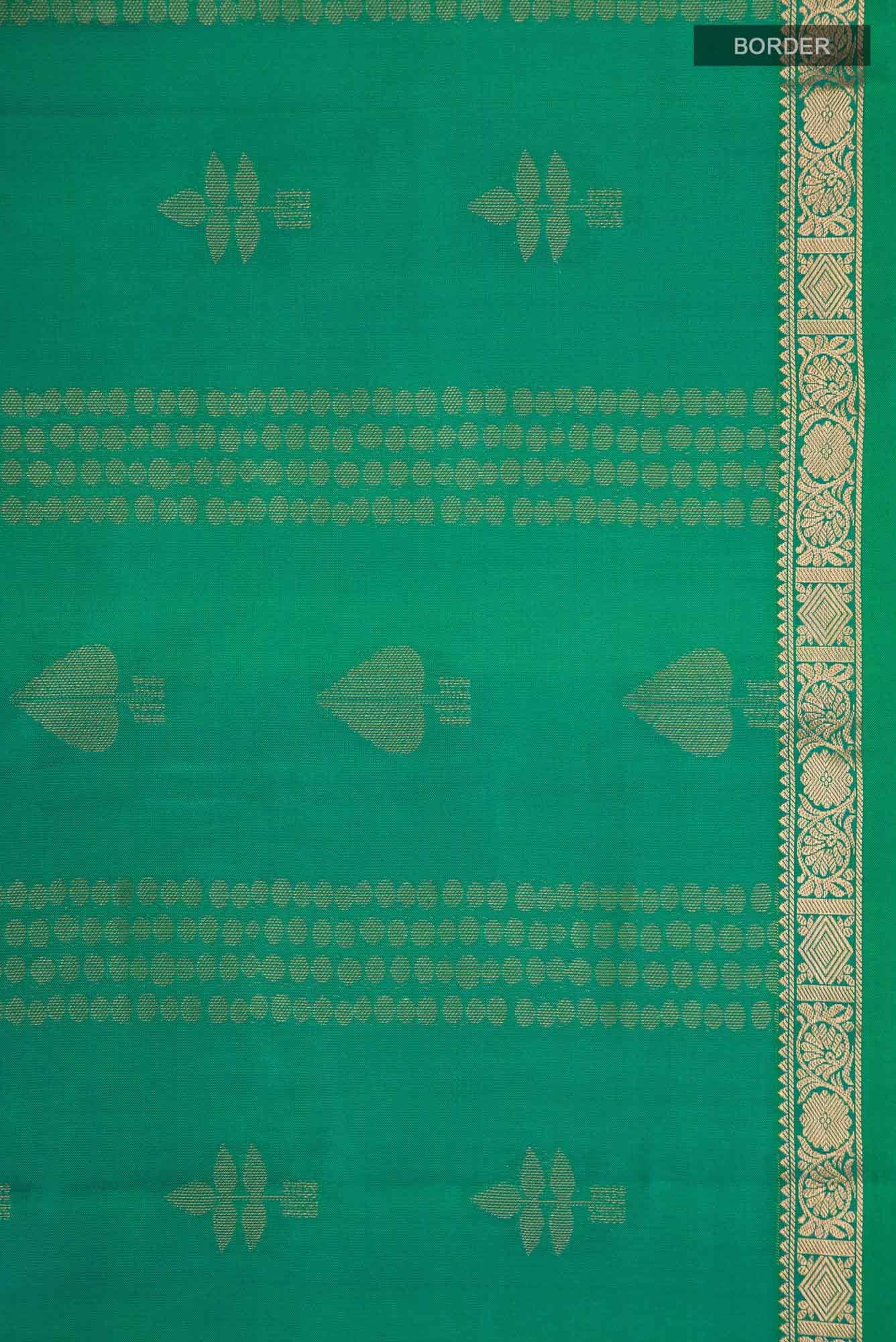 Green Kanchipuram Silk Saree