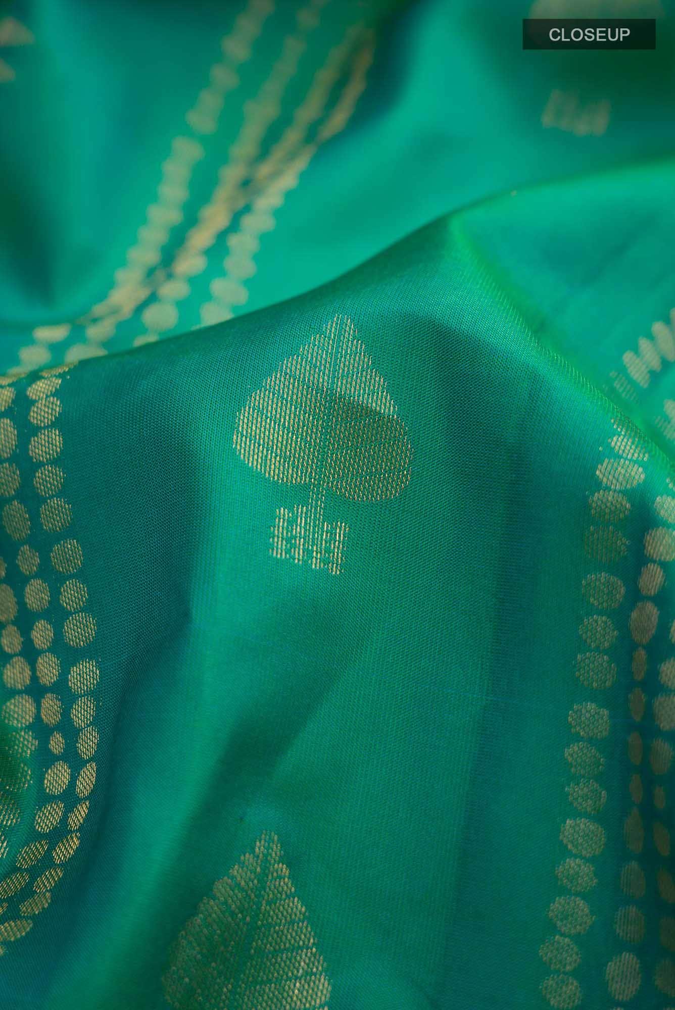 Green Kanchipuram Silk Saree