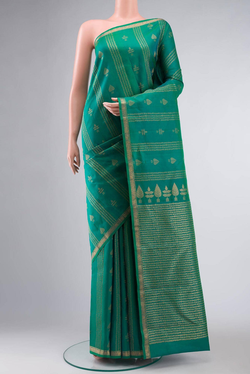Green Kanchipuram Silk Saree