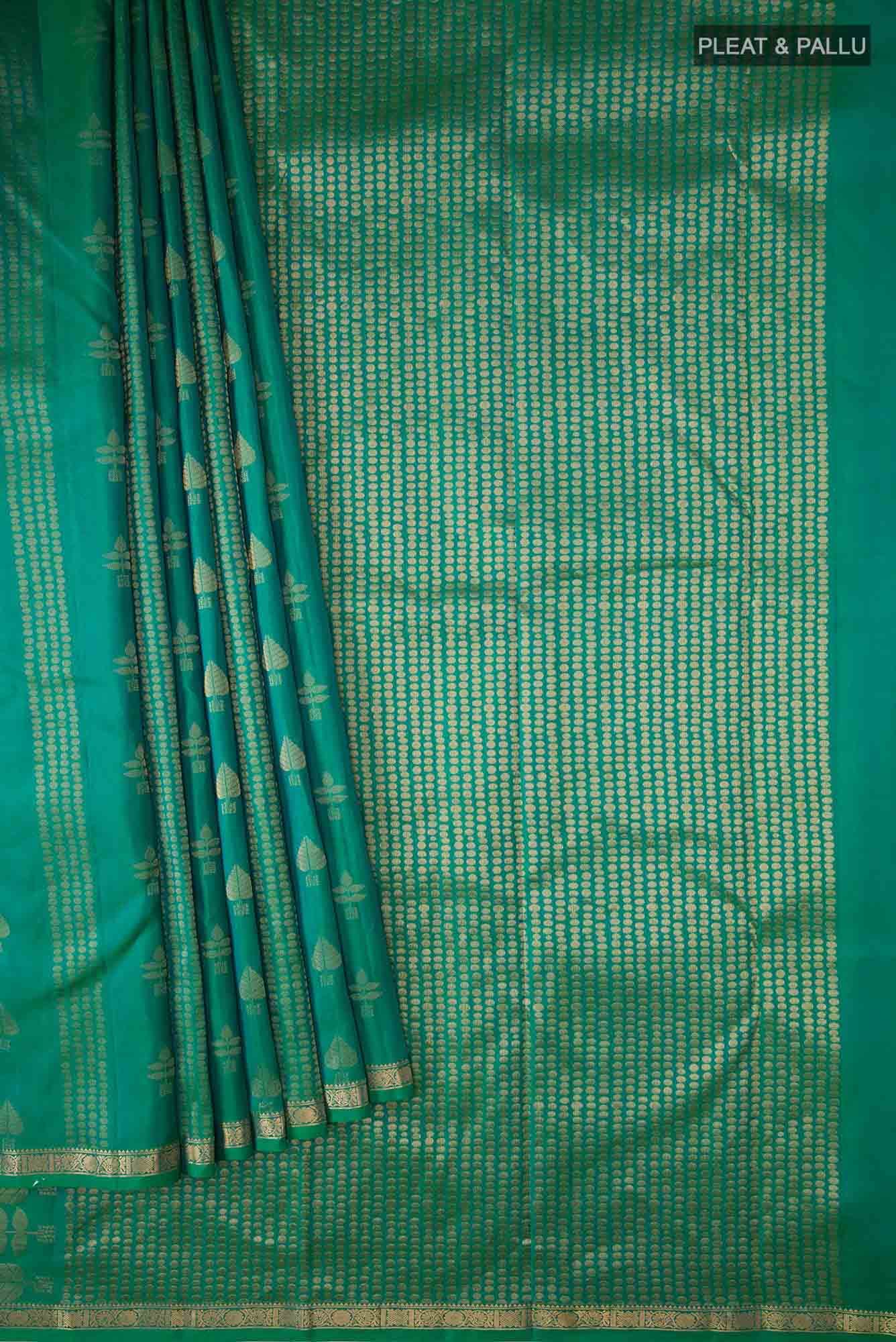 Green Kanchipuram Silk Saree