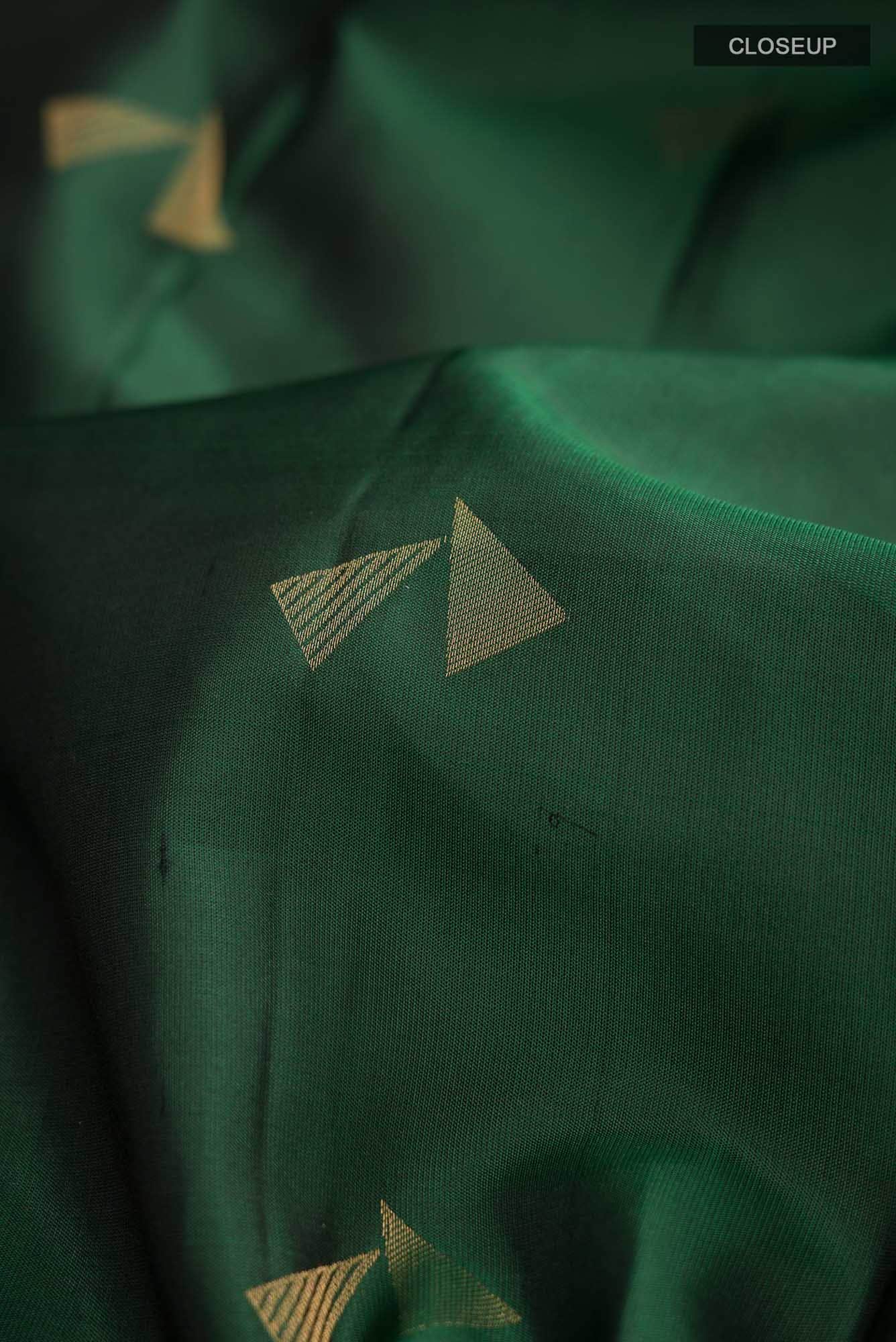 Green Kanchipuram Silk Saree
