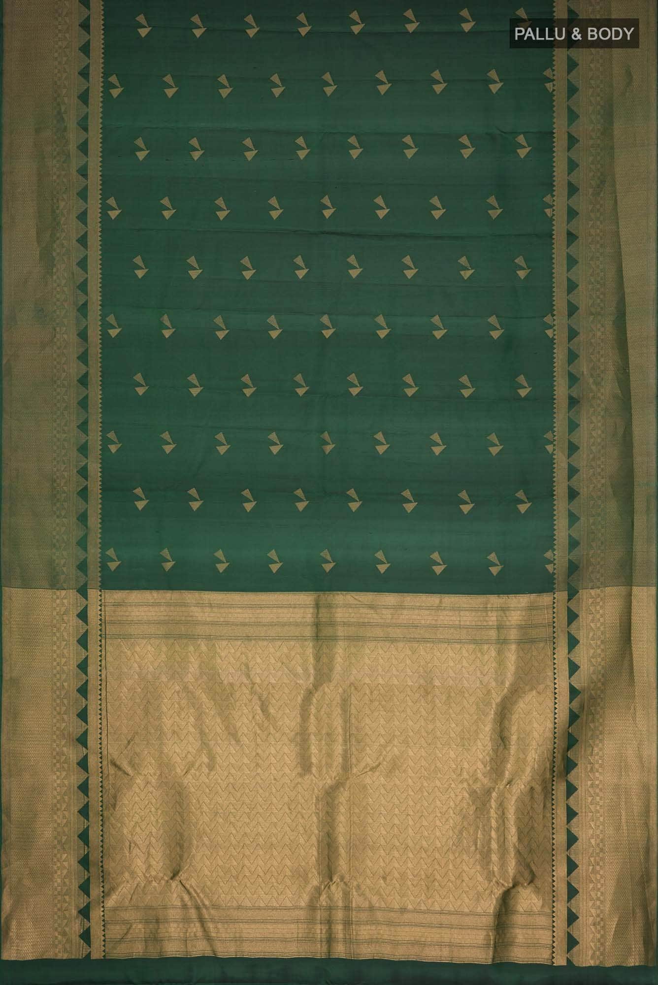 Green Kanchipuram Silk Saree