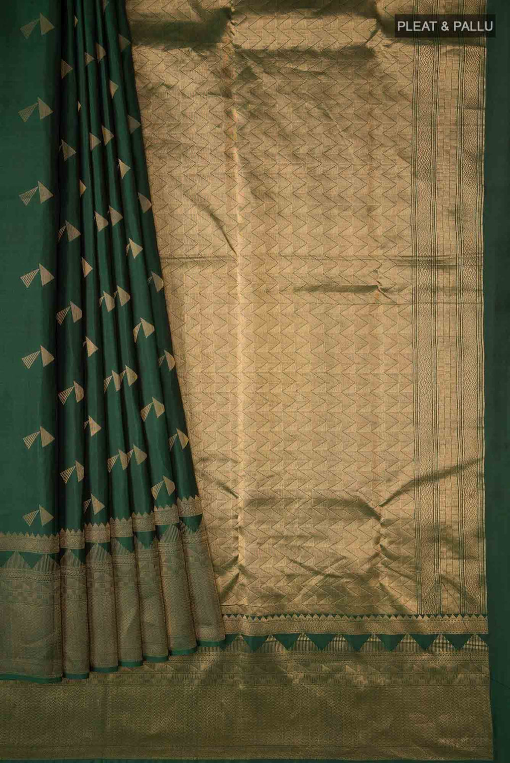 Green Kanchipuram Silk Saree
