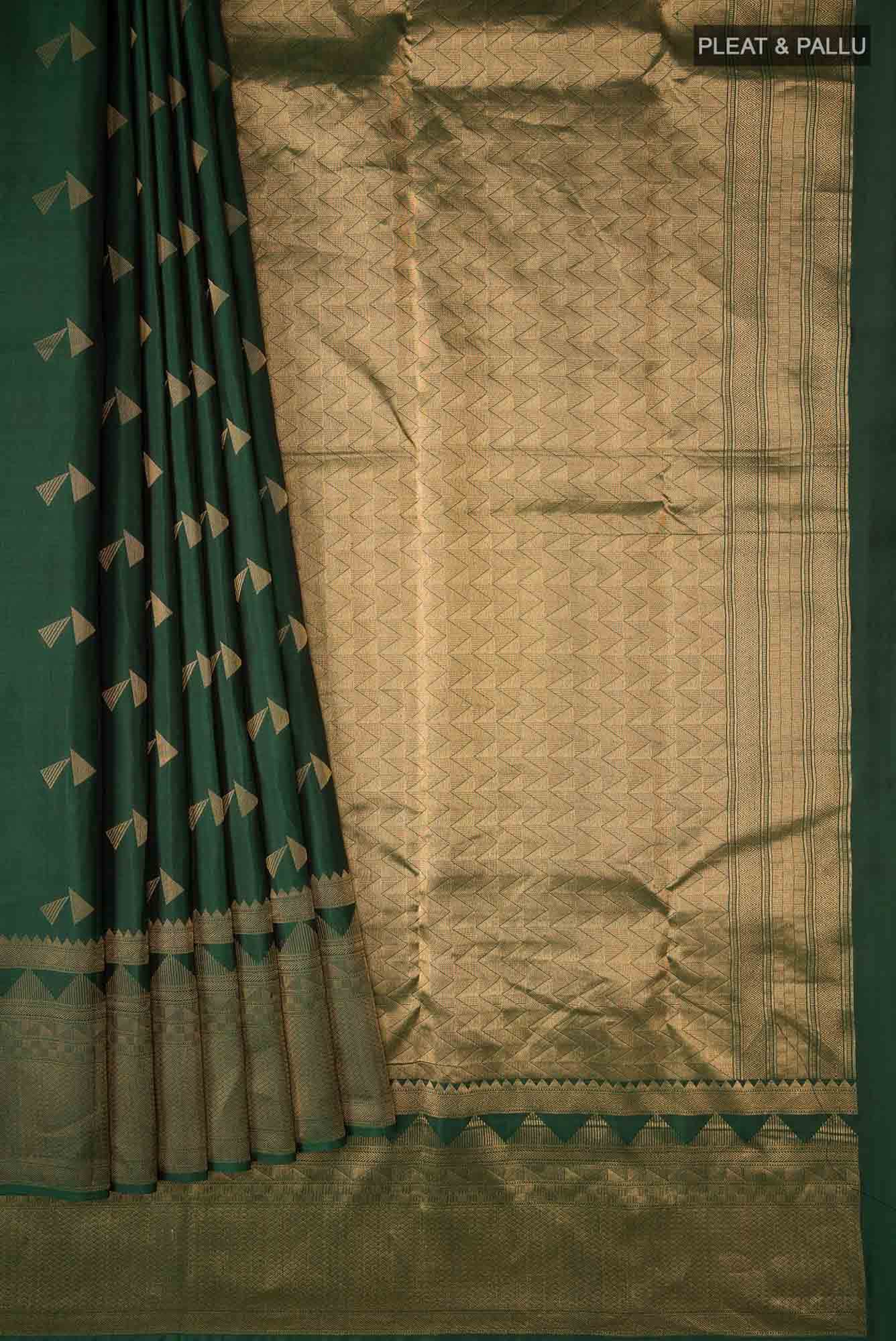 Green Kanchipuram Silk Saree