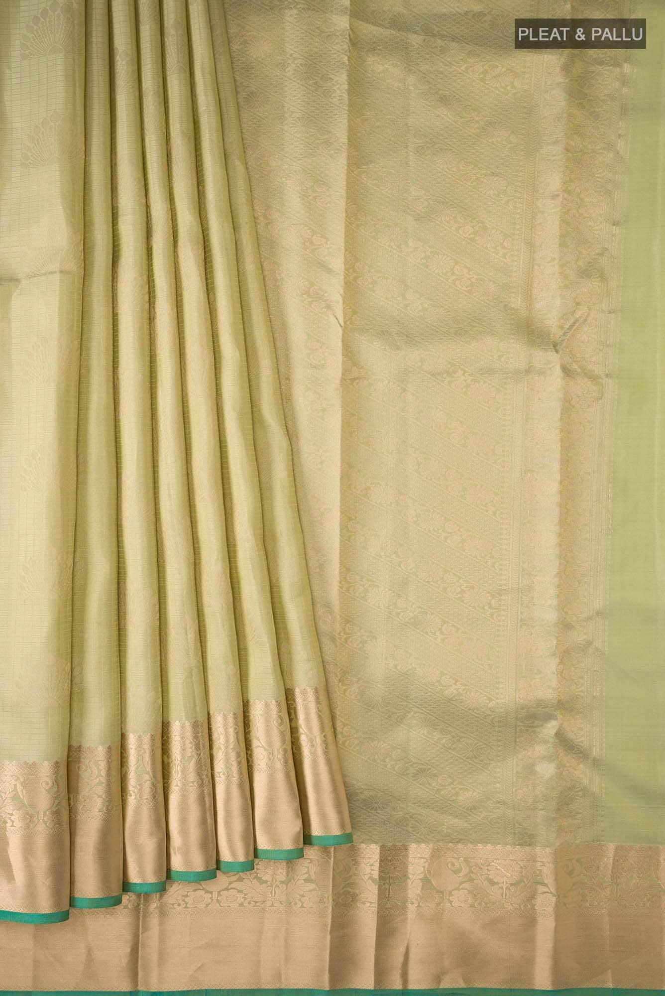 Green Kanchipuram Silk Saree